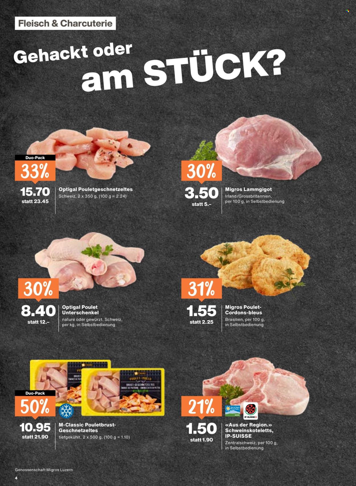 Catalogue Migros - 26.3.2026 - 1.4.2026. Page 4. Page 4