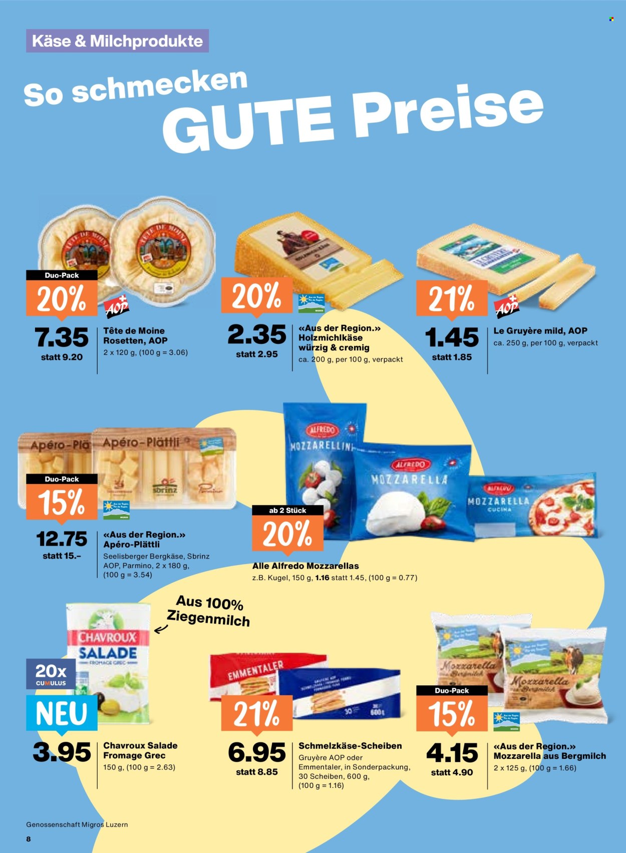 Catalogue Migros - 26.3.2026 - 1.4.2026. Page 8. Page 8