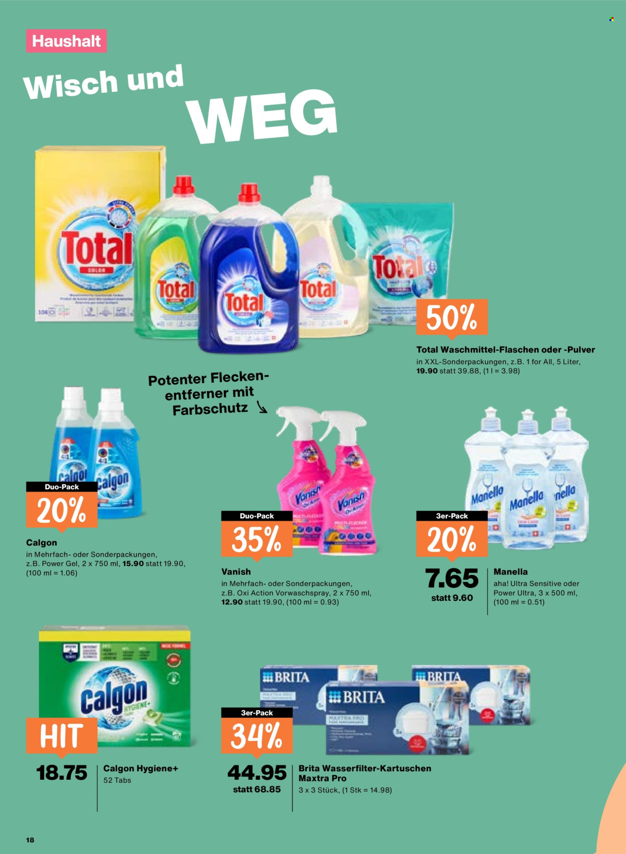 Catalogue Migros - 26.3.2026 - 1.4.2026. Page 18. Page 18