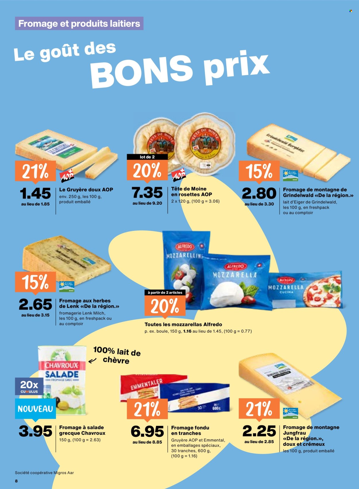Catalogue Migros - 26.3.2026 - 1.4.2026. Page 8. Page 8