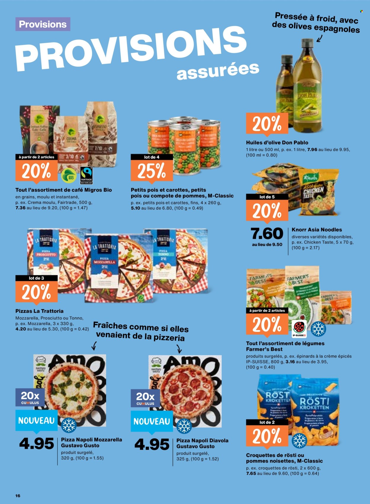Catalogue Migros - 26.3.2026 - 1.4.2026. Page 16. Page 16
