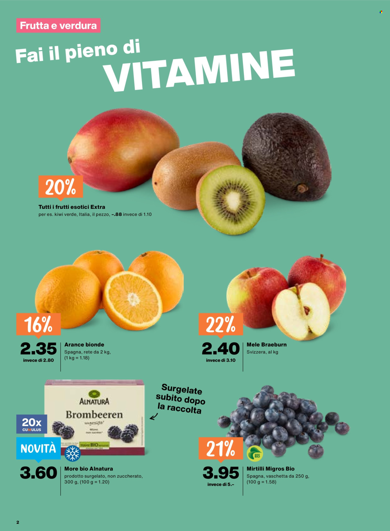 Catalogue Migros - 26.3.2026 - 1.4.2026. Page 2. Page 2