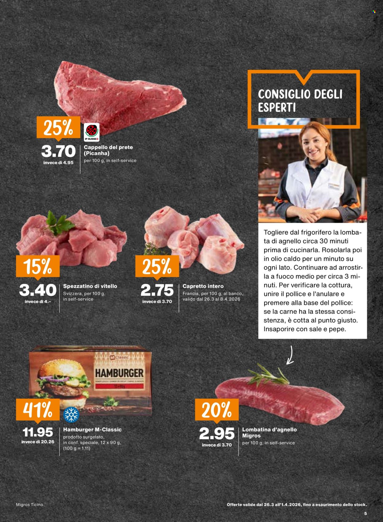 Catalogue Migros - 26.3.2026 - 1.4.2026. Page 5. Page 5