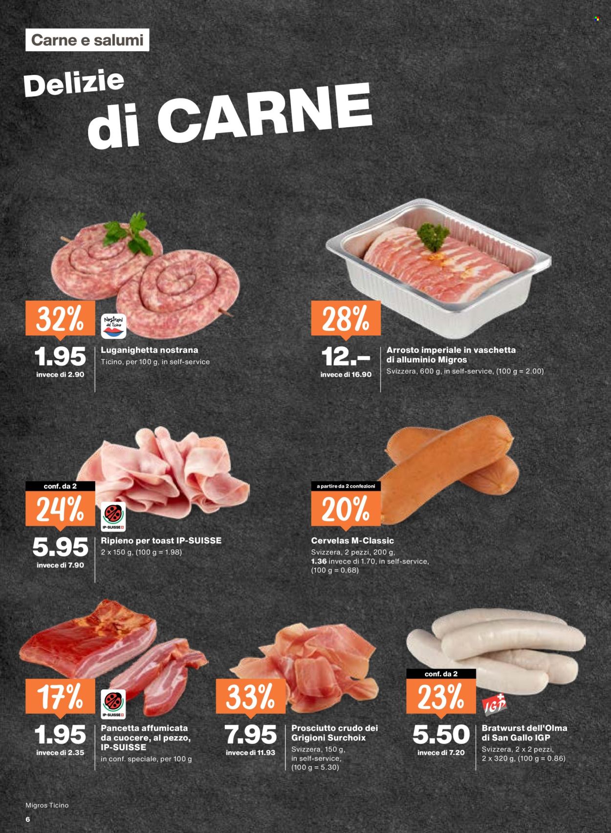 Catalogue Migros - 26.3.2026 - 1.4.2026. Page 6. Page 6