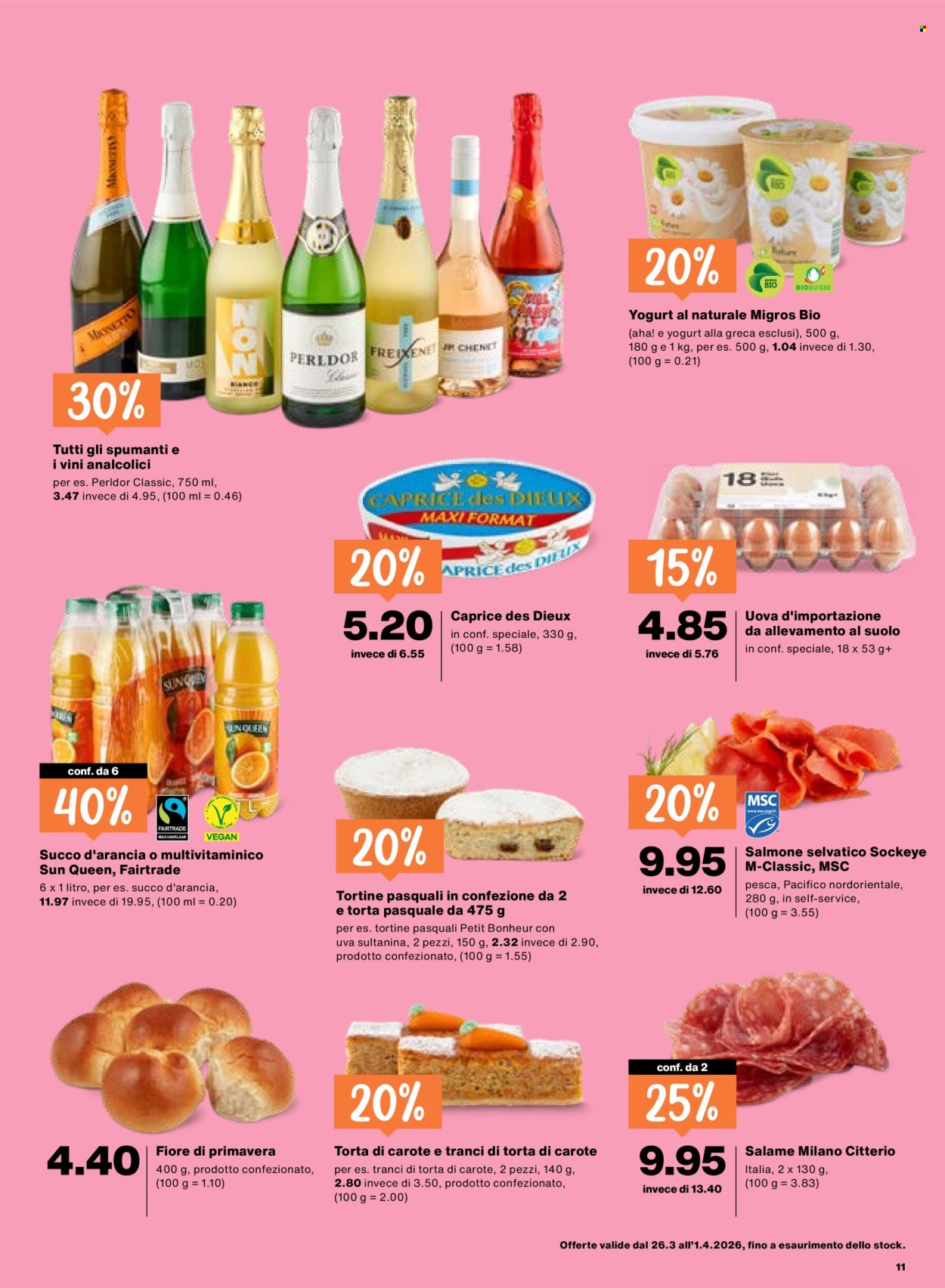 Catalogue Migros - 26.3.2026 - 1.4.2026. Page 11. Page 11