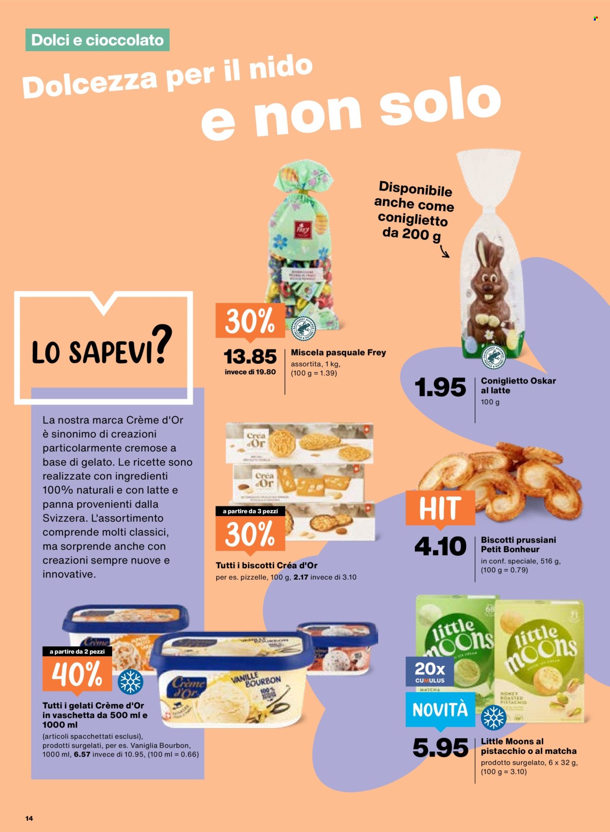 Catalogue Migros - 26.3.2026 - 1.4.2026. Page 14. Page 14