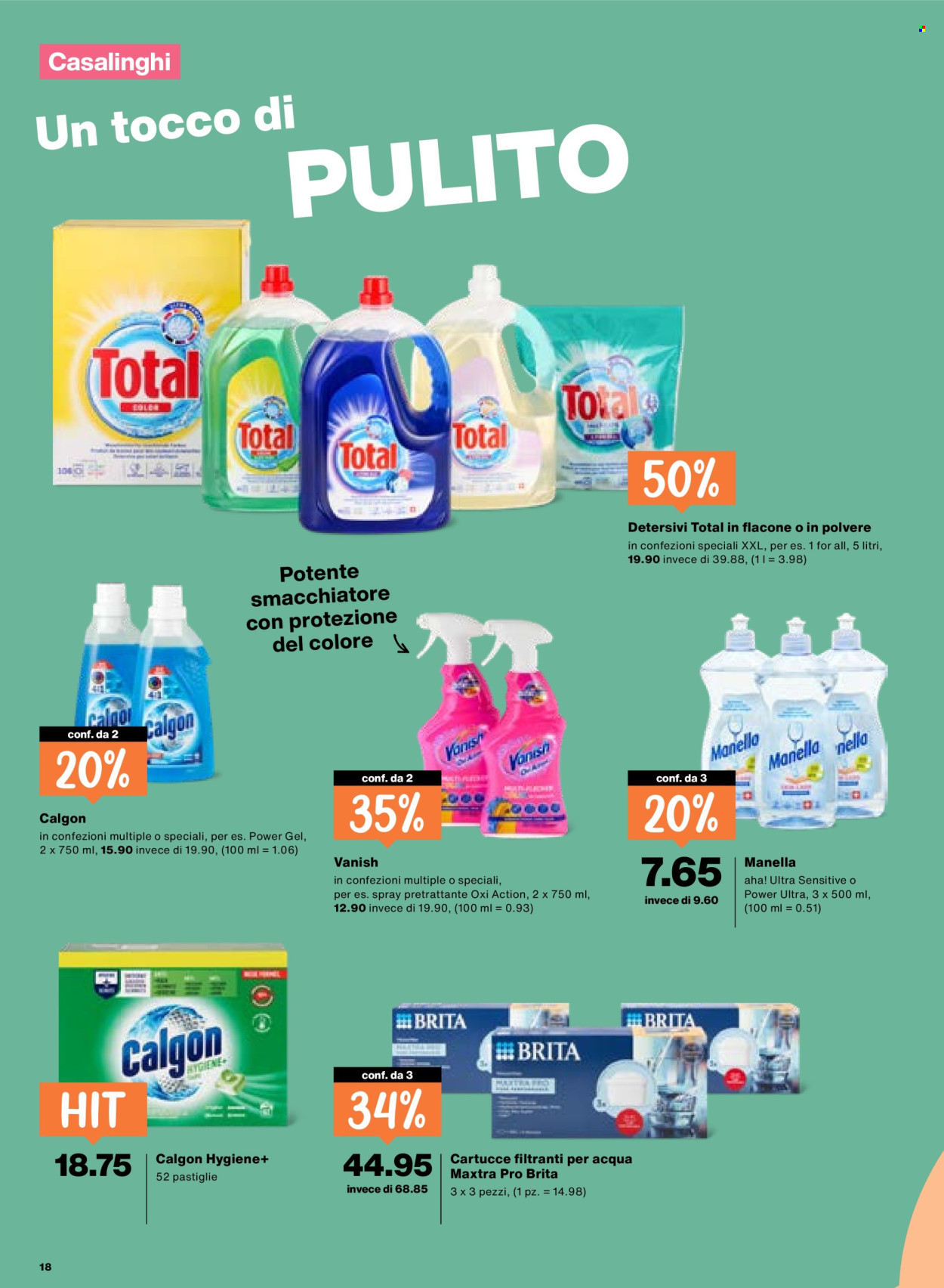 Catalogue Migros - 26.3.2026 - 1.4.2026. Page 18. Page 18