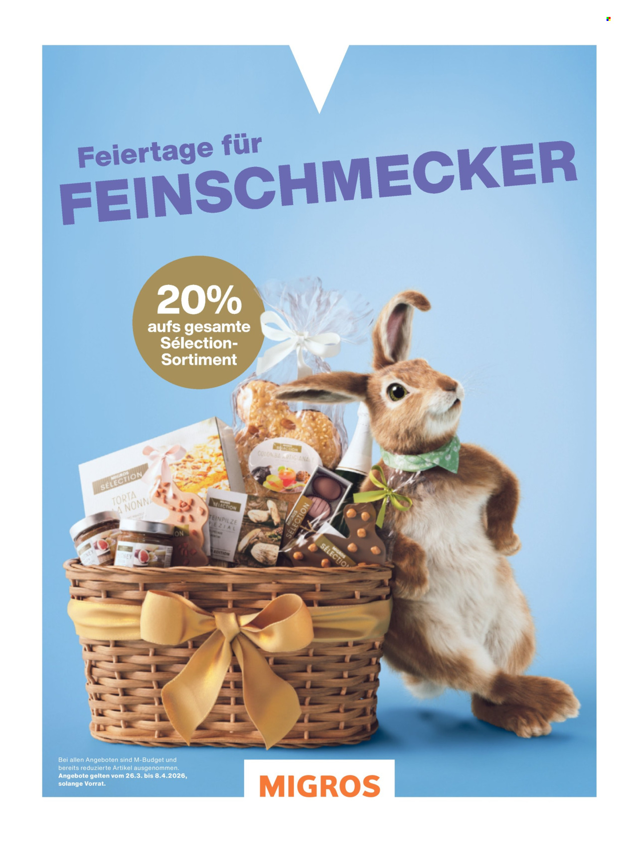 Catalogue Migros - 25.3.2026 - 1.4.2026. Page 4. Page 4