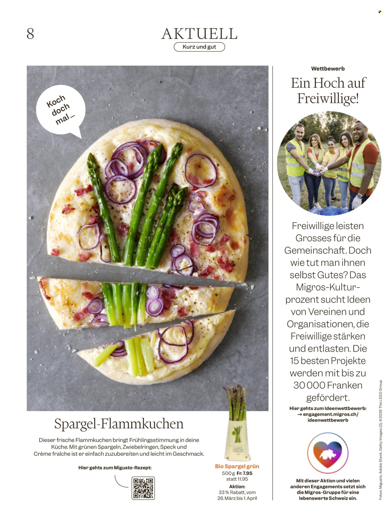 Catalogue Migros - 25.3.2026 - 1.4.2026. Page 8. Page 8