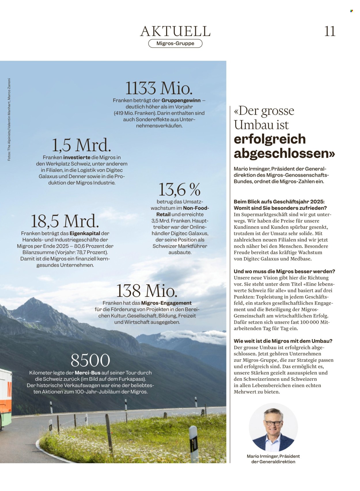 Catalogue Migros - 25.3.2026 - 1.4.2026. Page 11. Page 11