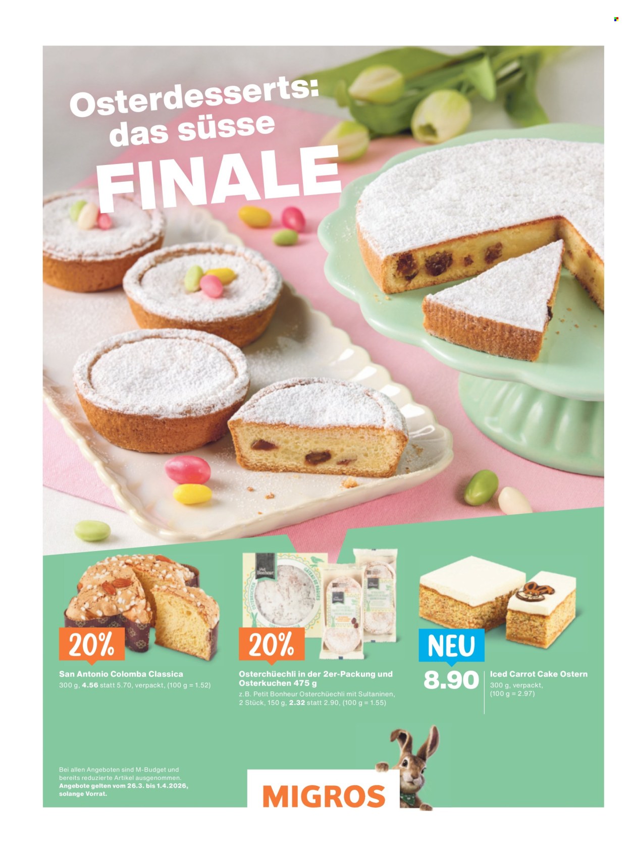 Catalogue Migros - 25.3.2026 - 1.4.2026. Page 16. Page 16