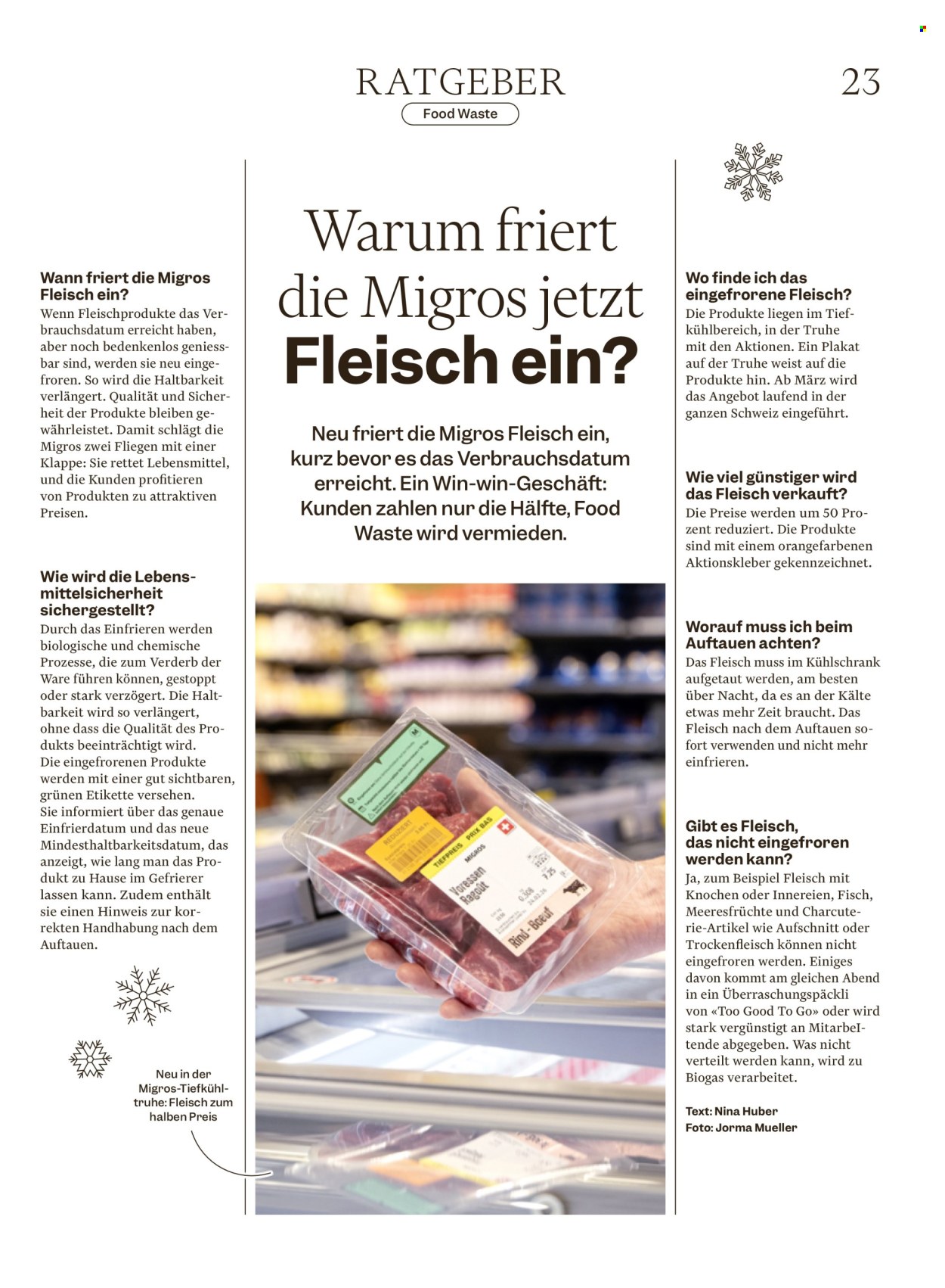 Catalogue Migros - 25.3.2026 - 1.4.2026. Page 23. Page 23