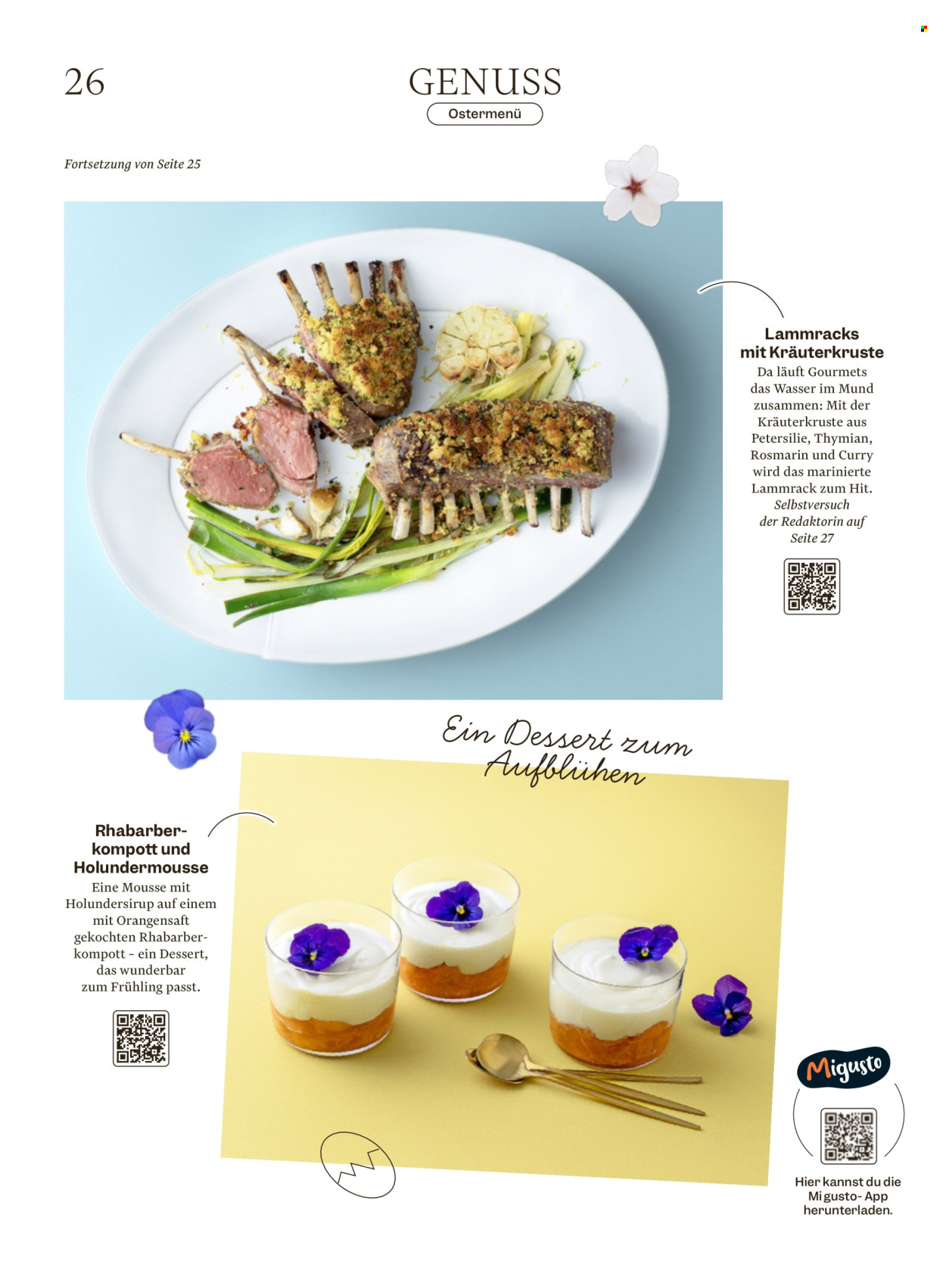 Catalogue Migros - 25.3.2026 - 1.4.2026. Page 26. Page 26