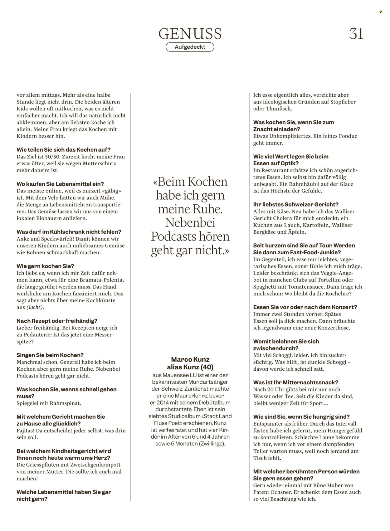 Catalogue Migros - 25.3.2026 - 1.4.2026. Page 31. Page 31