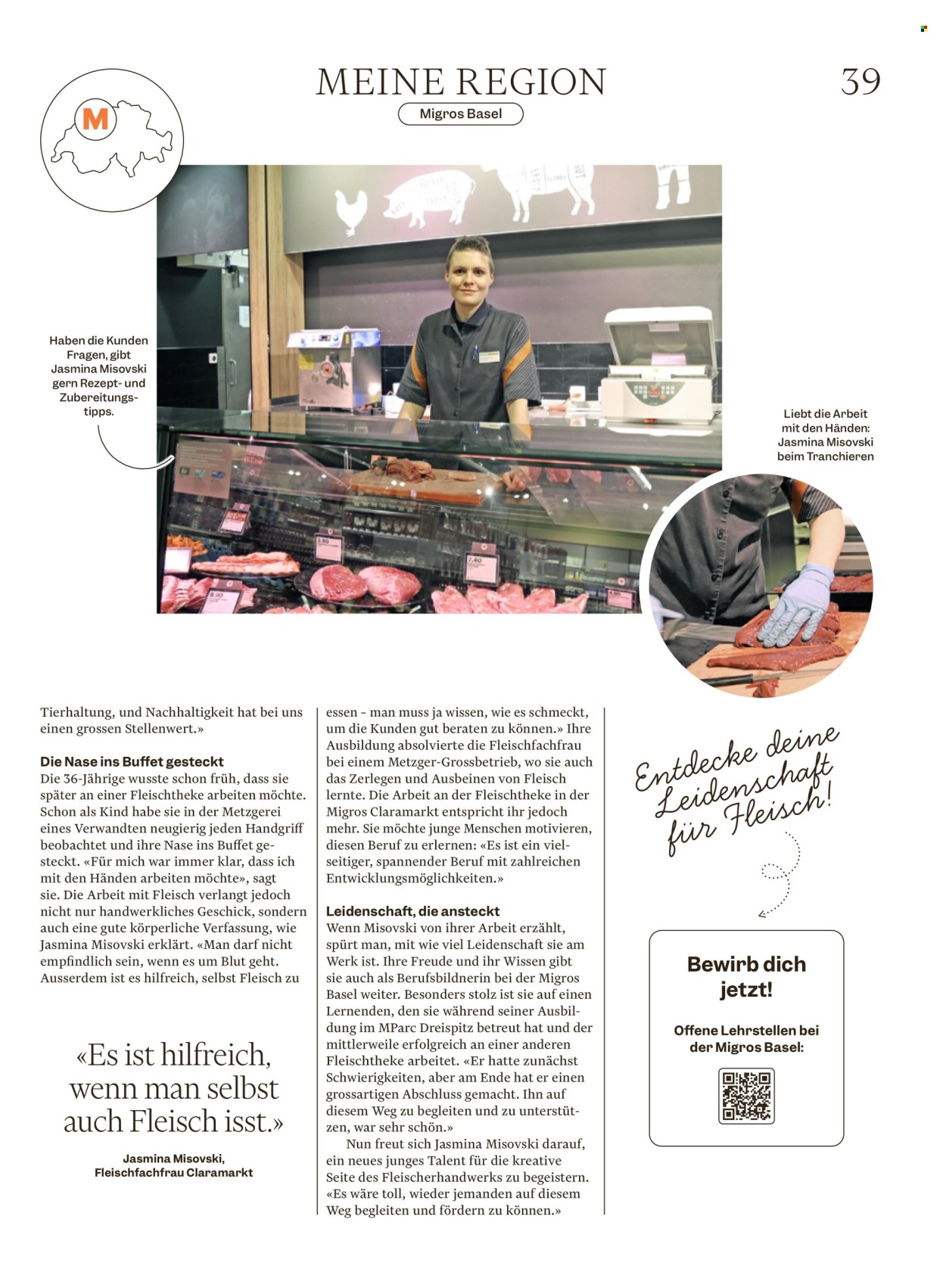 Catalogue Migros - 25.3.2026 - 1.4.2026. Page 39. Page 39