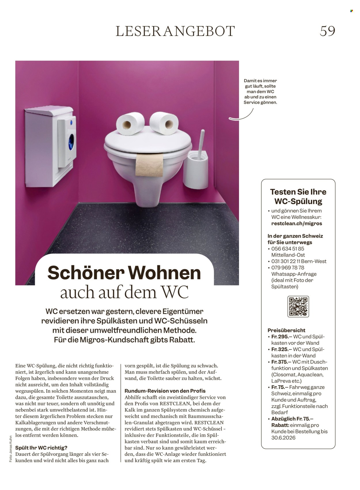 Catalogue Migros - 25.3.2026 - 1.4.2026. Page 59. Page 59