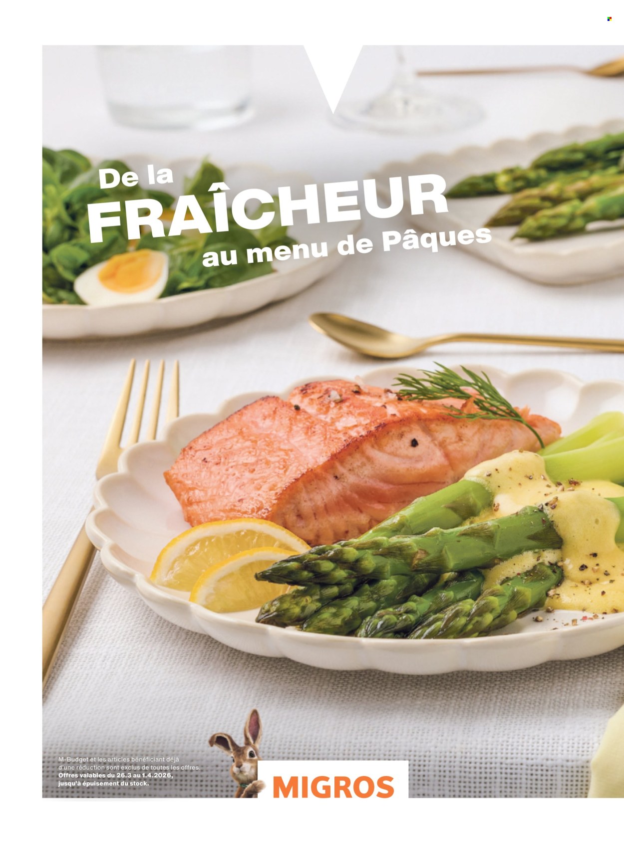 Catalogue Migros - 25.3.2026 - 1.4.2026. Page 2. Page 2