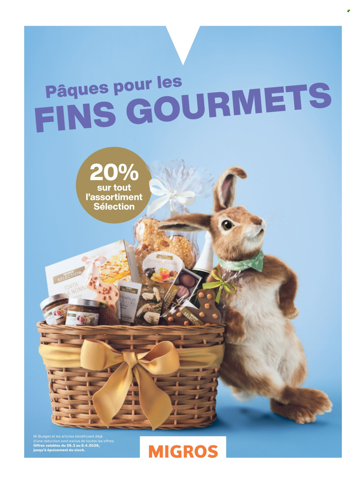 Catalogue Migros - 25.3.2026 - 1.4.2026. Page 4. Page 4