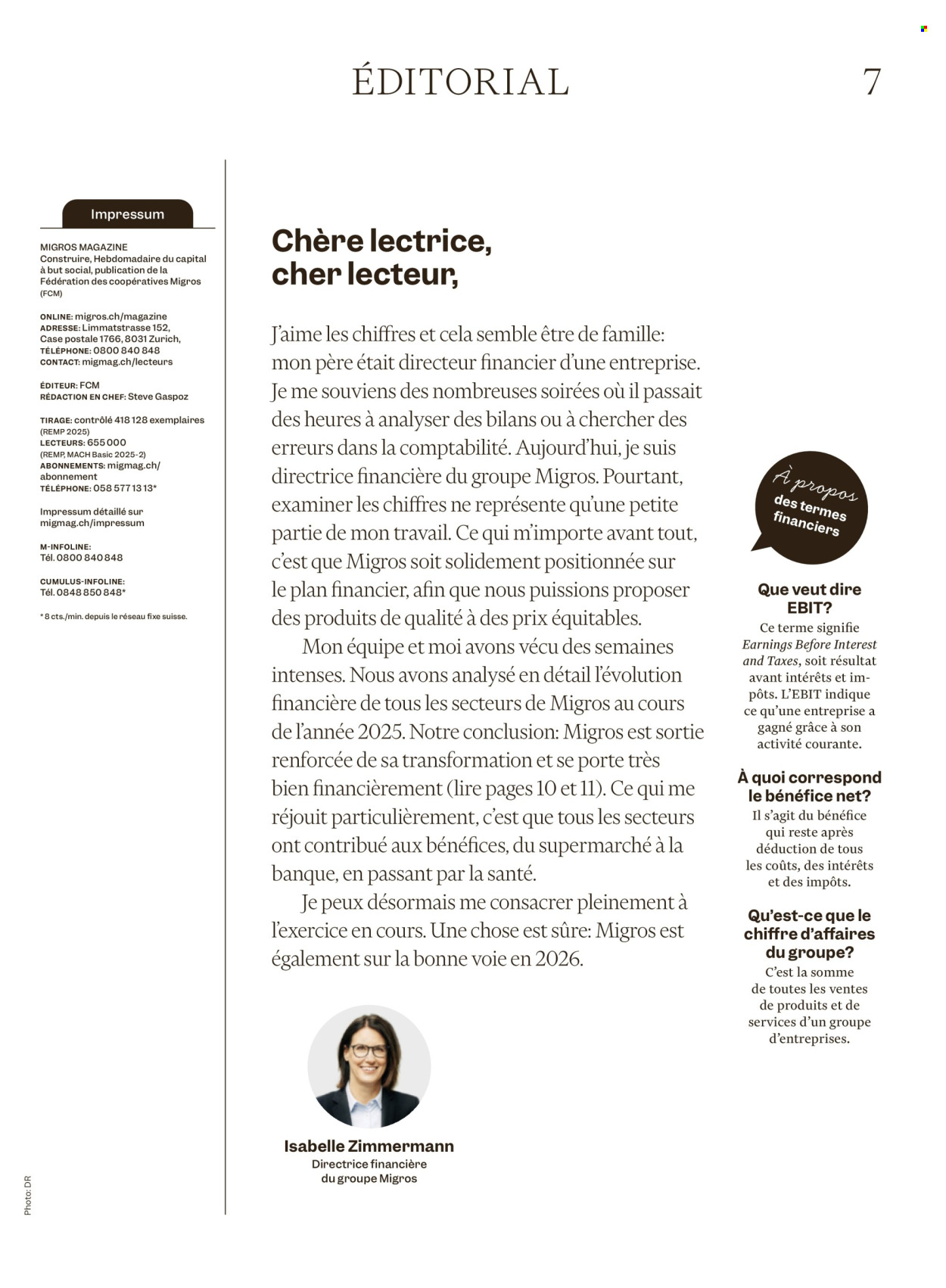 Catalogue Migros - 25.3.2026 - 1.4.2026. Page 7. Page 7