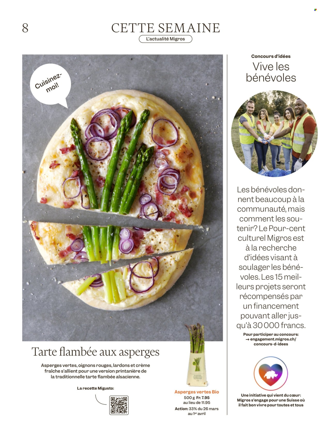 Catalogue Migros - 25.3.2026 - 1.4.2026. Page 8. Page 8