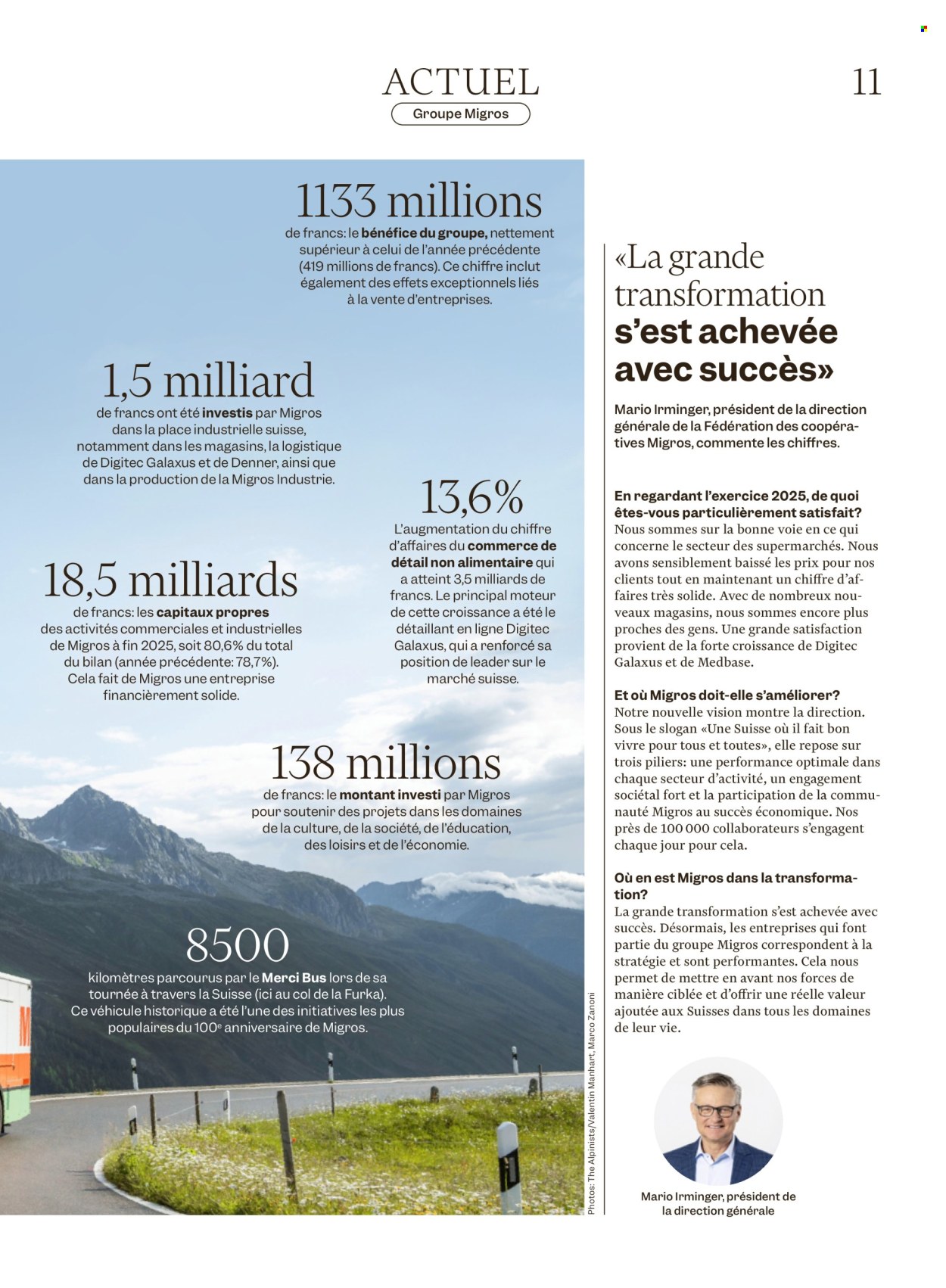 Catalogue Migros - 25.3.2026 - 1.4.2026. Page 11. Page 11