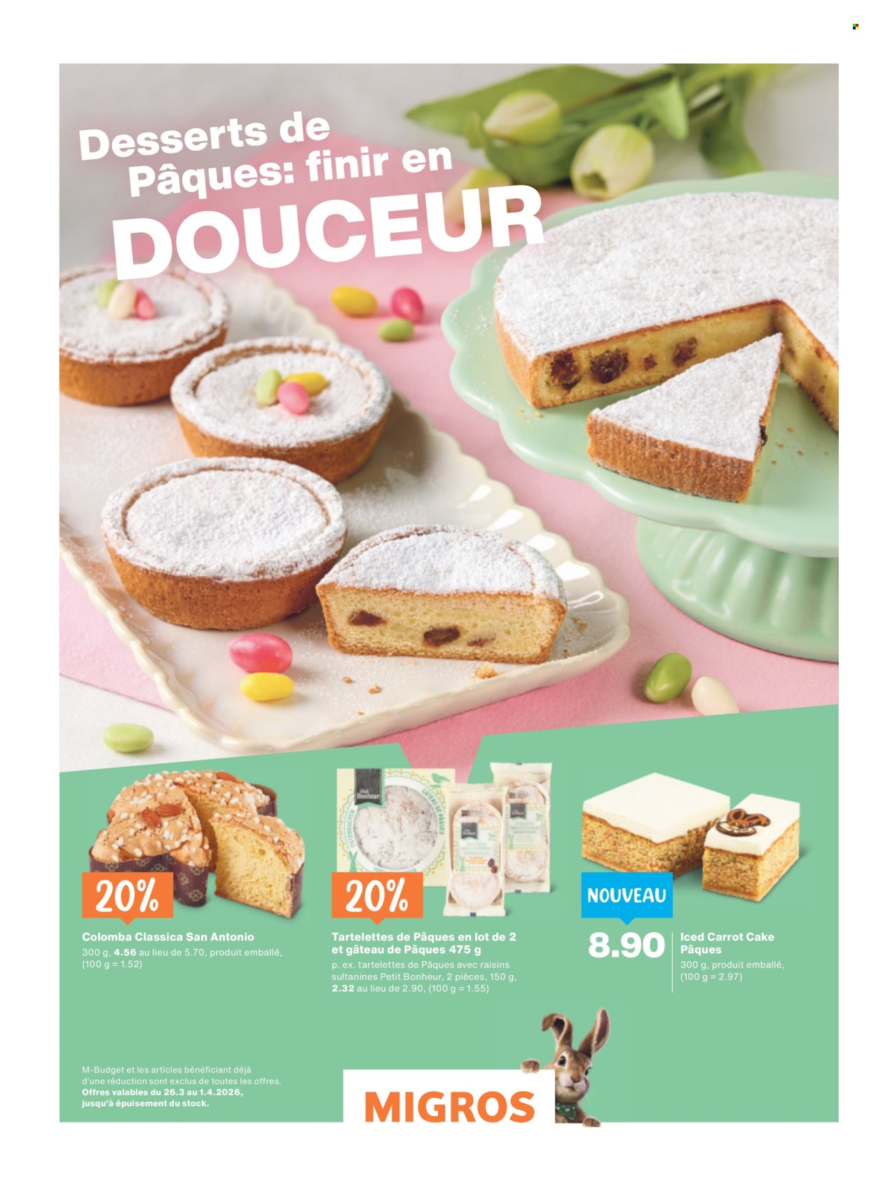 Catalogue Migros - 25.3.2026 - 1.4.2026. Page 18. Page 18