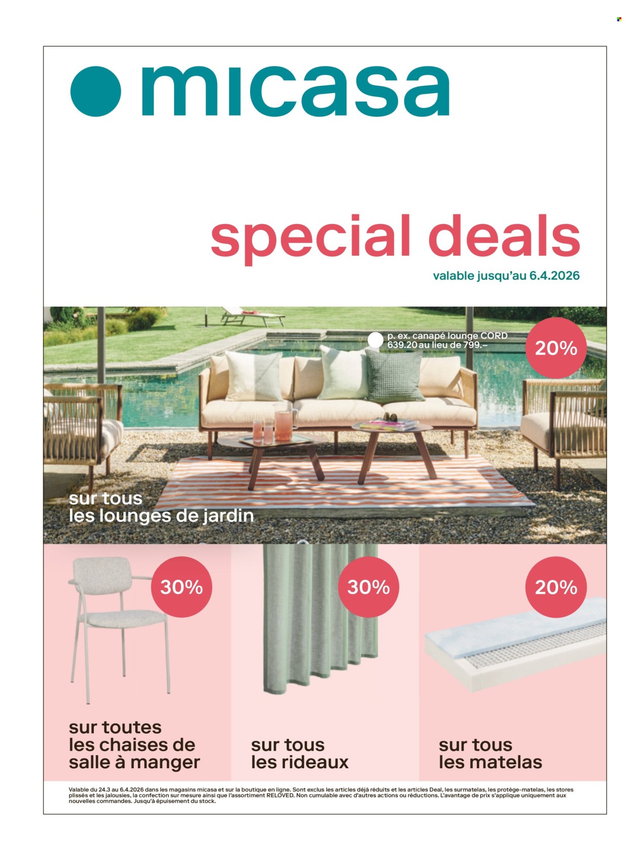 Catalogue Migros - 25.3.2026 - 1.4.2026. Page 20. Page 20