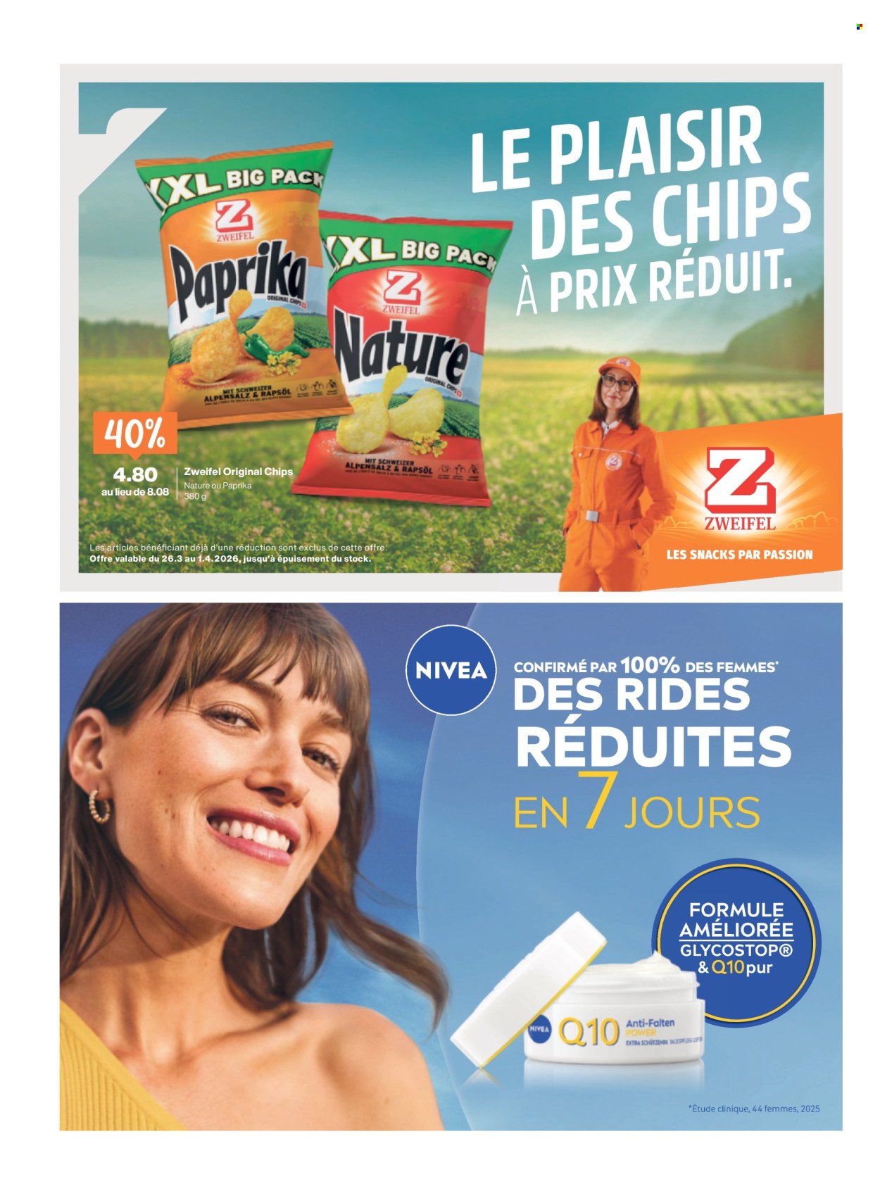 Catalogue Migros - 25.3.2026 - 1.4.2026. Page 22. Page 22