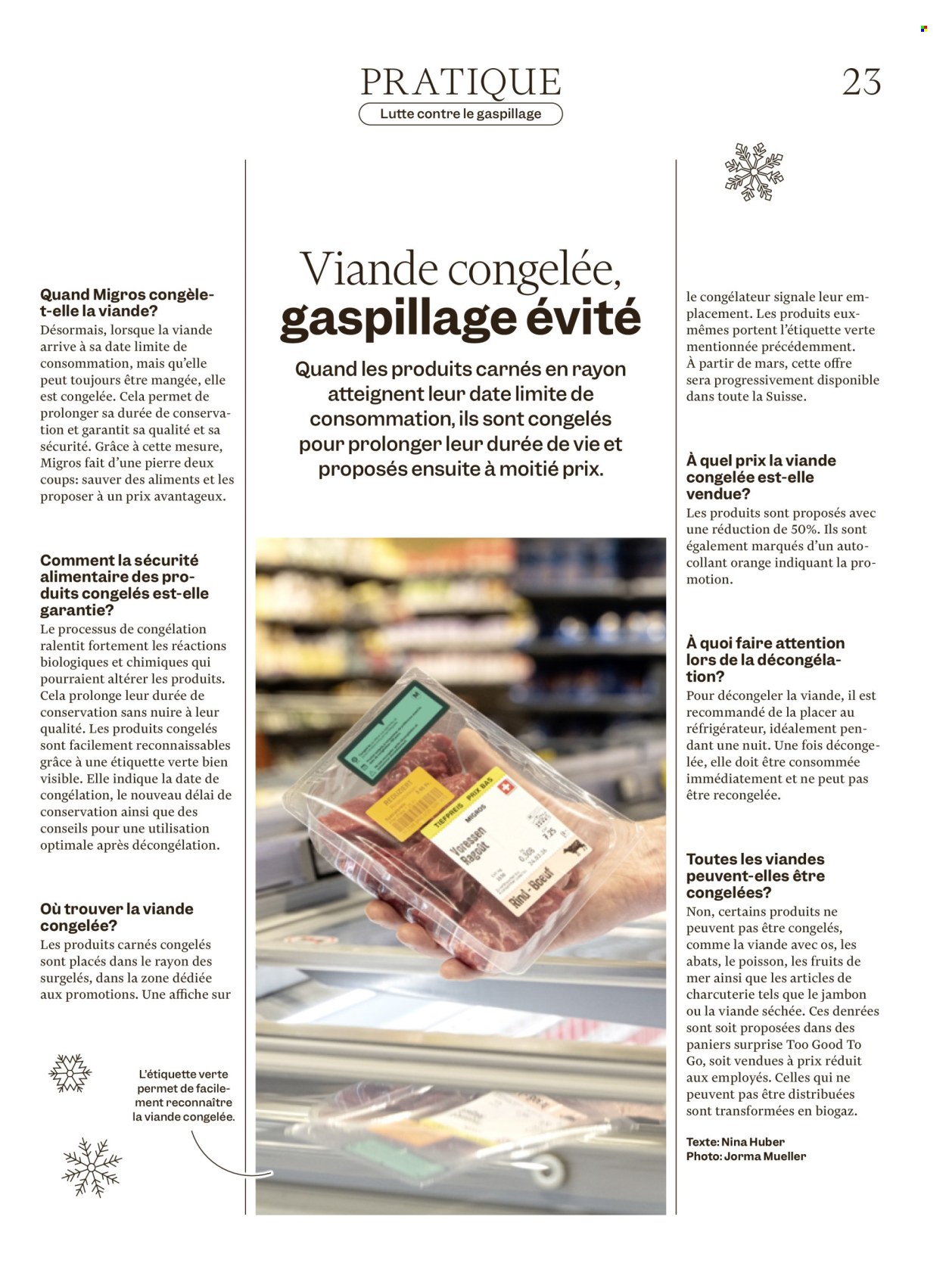 Catalogue Migros - 25.3.2026 - 1.4.2026. Page 23. Page 23