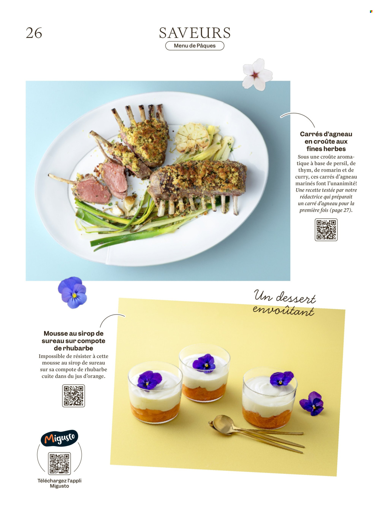 Catalogue Migros - 25.3.2026 - 1.4.2026. Page 26. Page 26