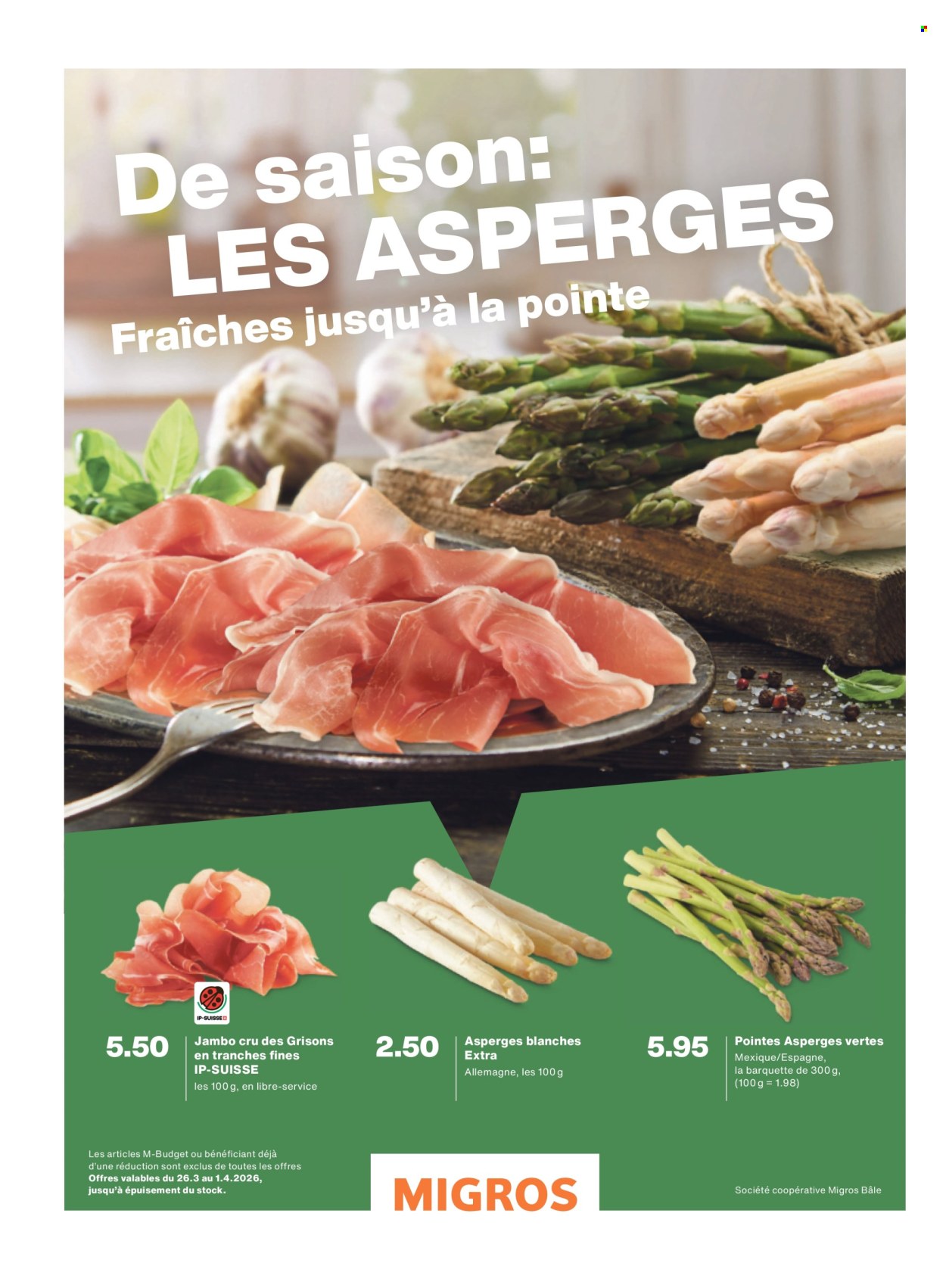 Catalogue Migros - 25.3.2026 - 1.4.2026. Page 34. Page 34