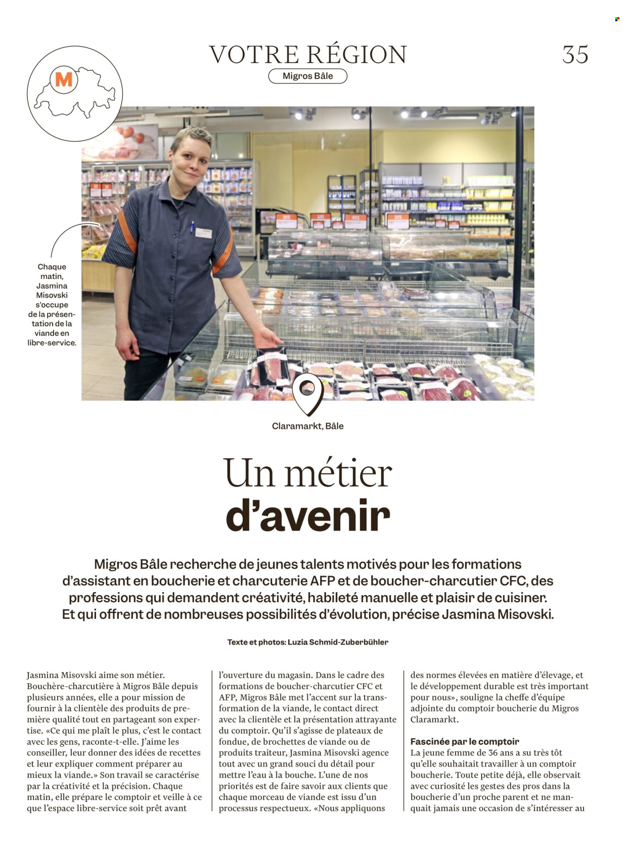 Catalogue Migros - 25.3.2026 - 1.4.2026. Page 35. Page 35