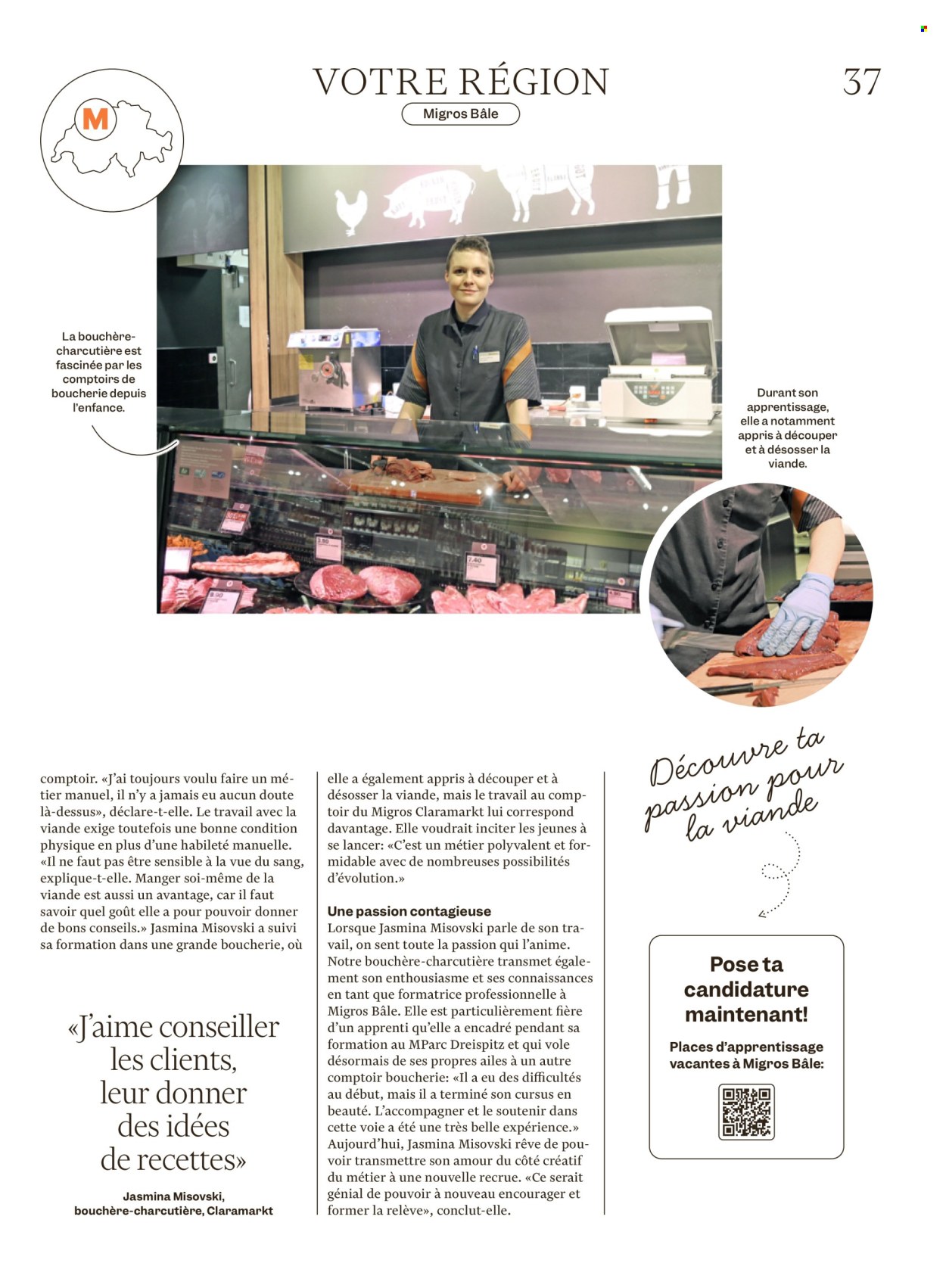 Catalogue Migros - 25.3.2026 - 1.4.2026. Page 37. Page 37