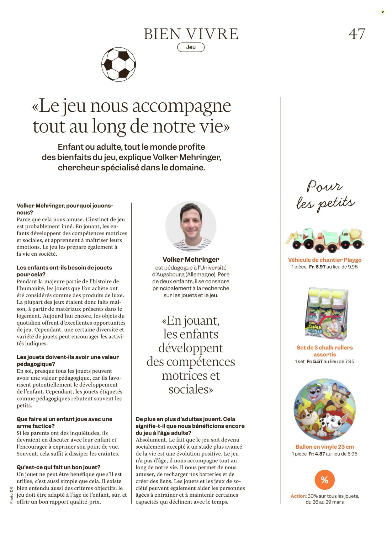 Catalogue Migros - 25.3.2026 - 1.4.2026. Page 47. Page 47