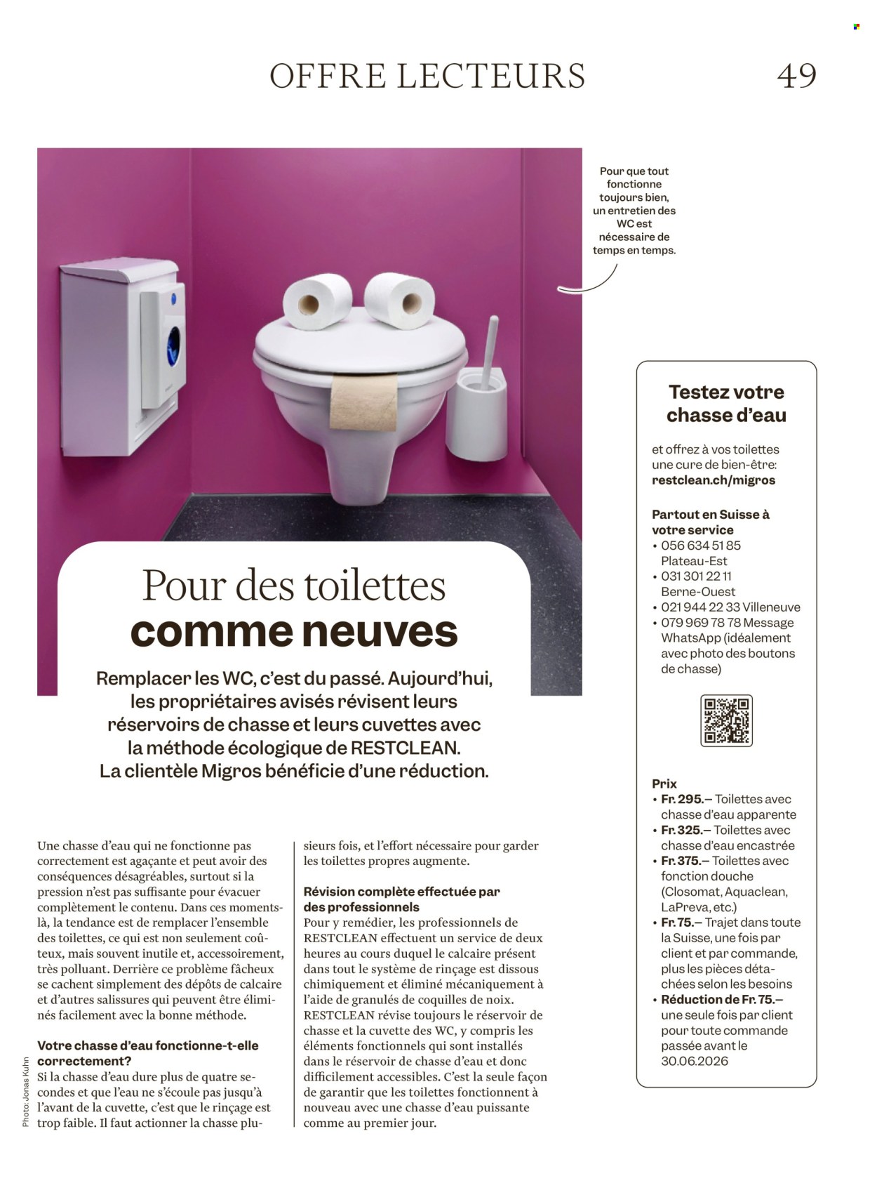 Catalogue Migros - 25.3.2026 - 1.4.2026. Page 49. Page 49