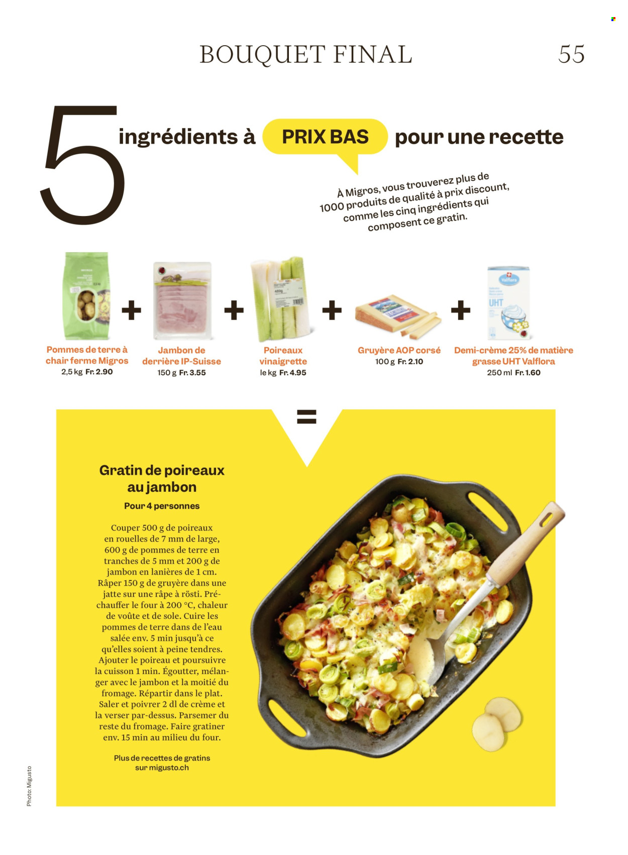 Catalogue Migros - 25.3.2026 - 1.4.2026. Page 55. Page 55