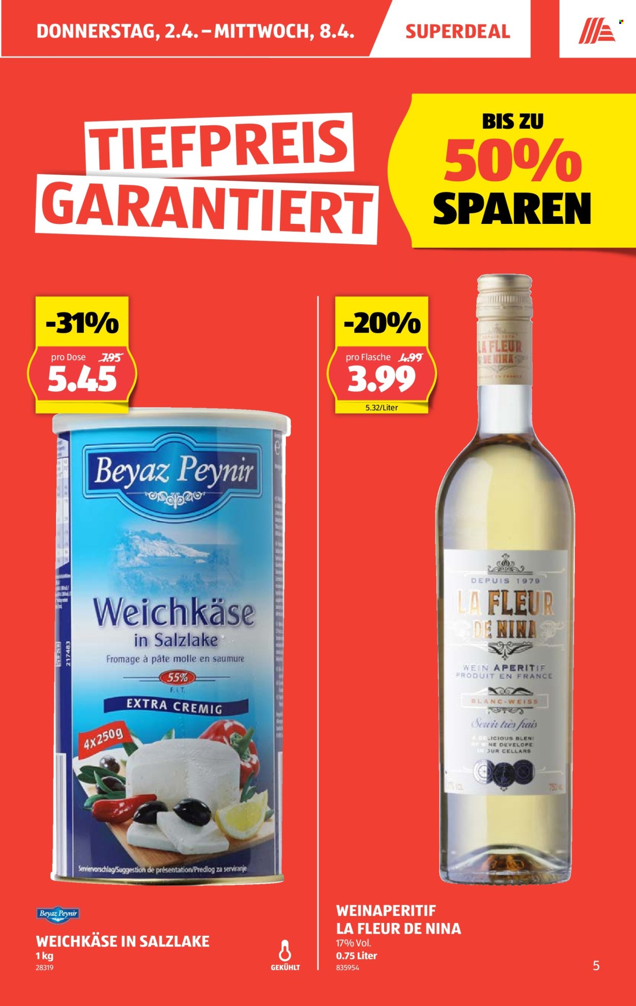 Catalogue Aldi - 2.4.2026 - 8.4.2026. Page 5. Page 5