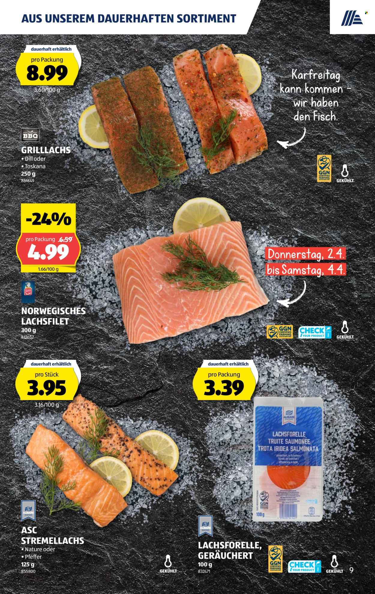 Catalogue Aldi - 2.4.2026 - 8.4.2026. Page 9. Page 9