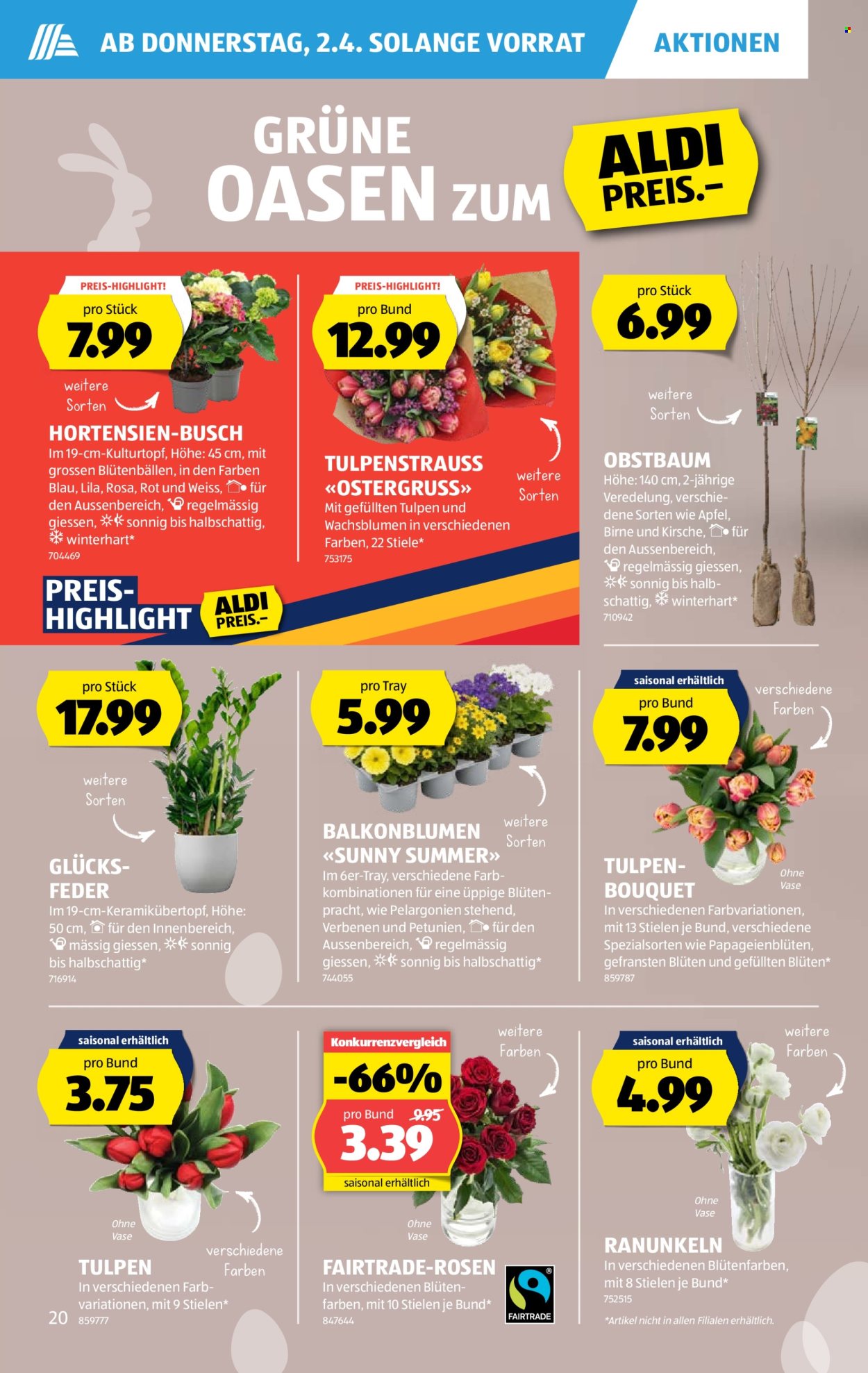 Catalogue Aldi - 2.4.2026 - 8.4.2026. Page 20. Page 20