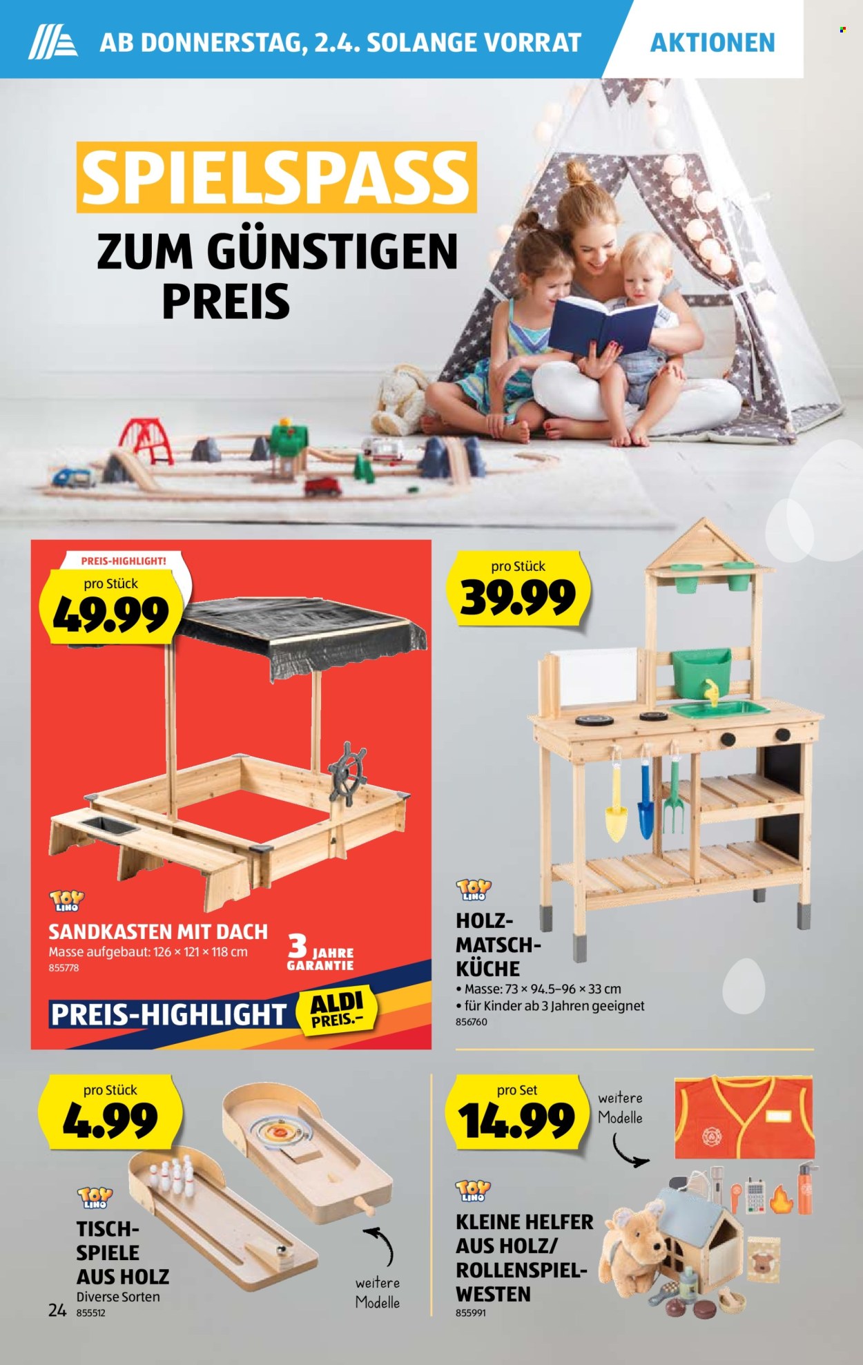 Catalogue Aldi - 2.4.2026 - 8.4.2026. Page 24. Page 24
