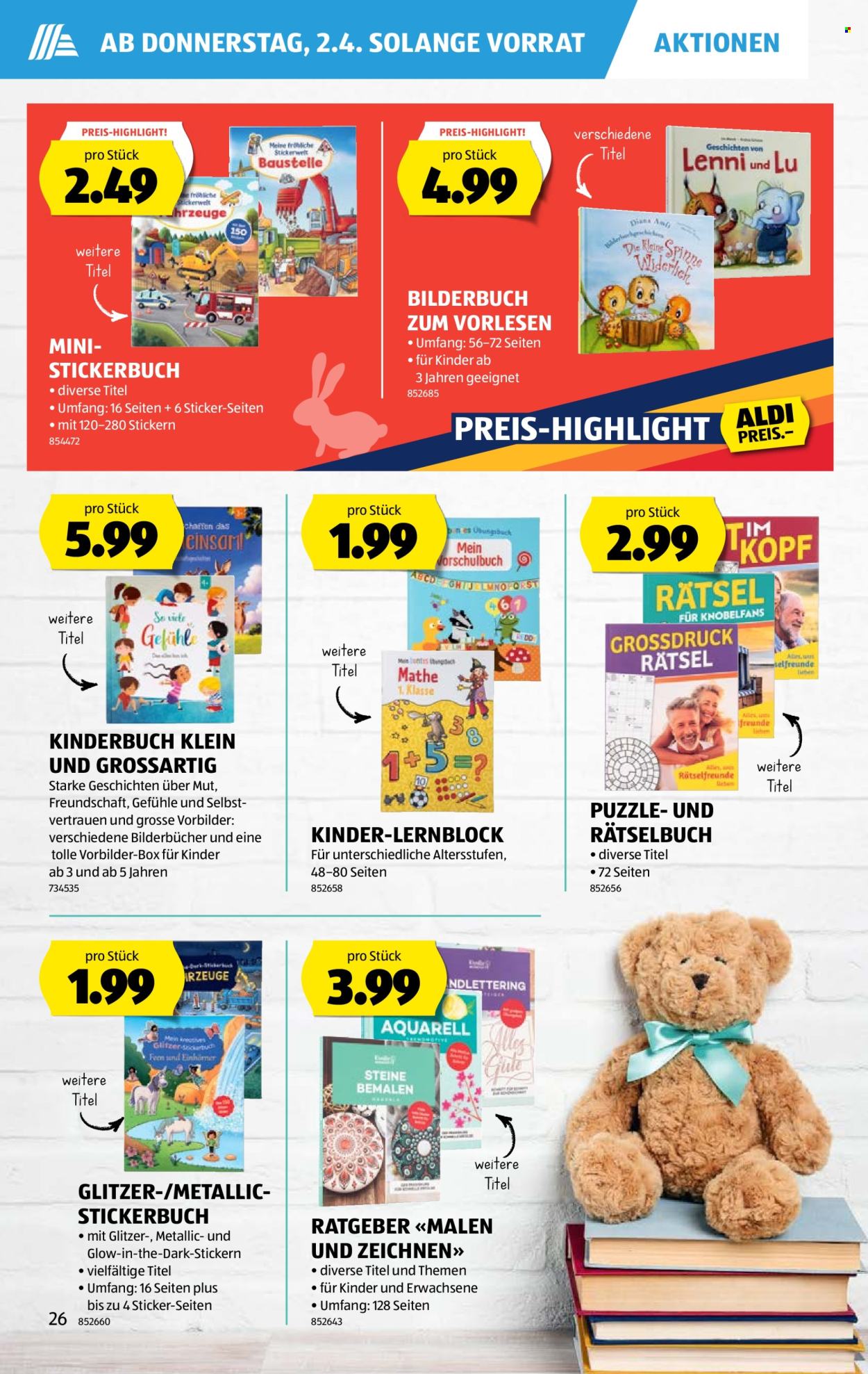 Catalogue Aldi - 2.4.2026 - 8.4.2026. Page 26. Page 26