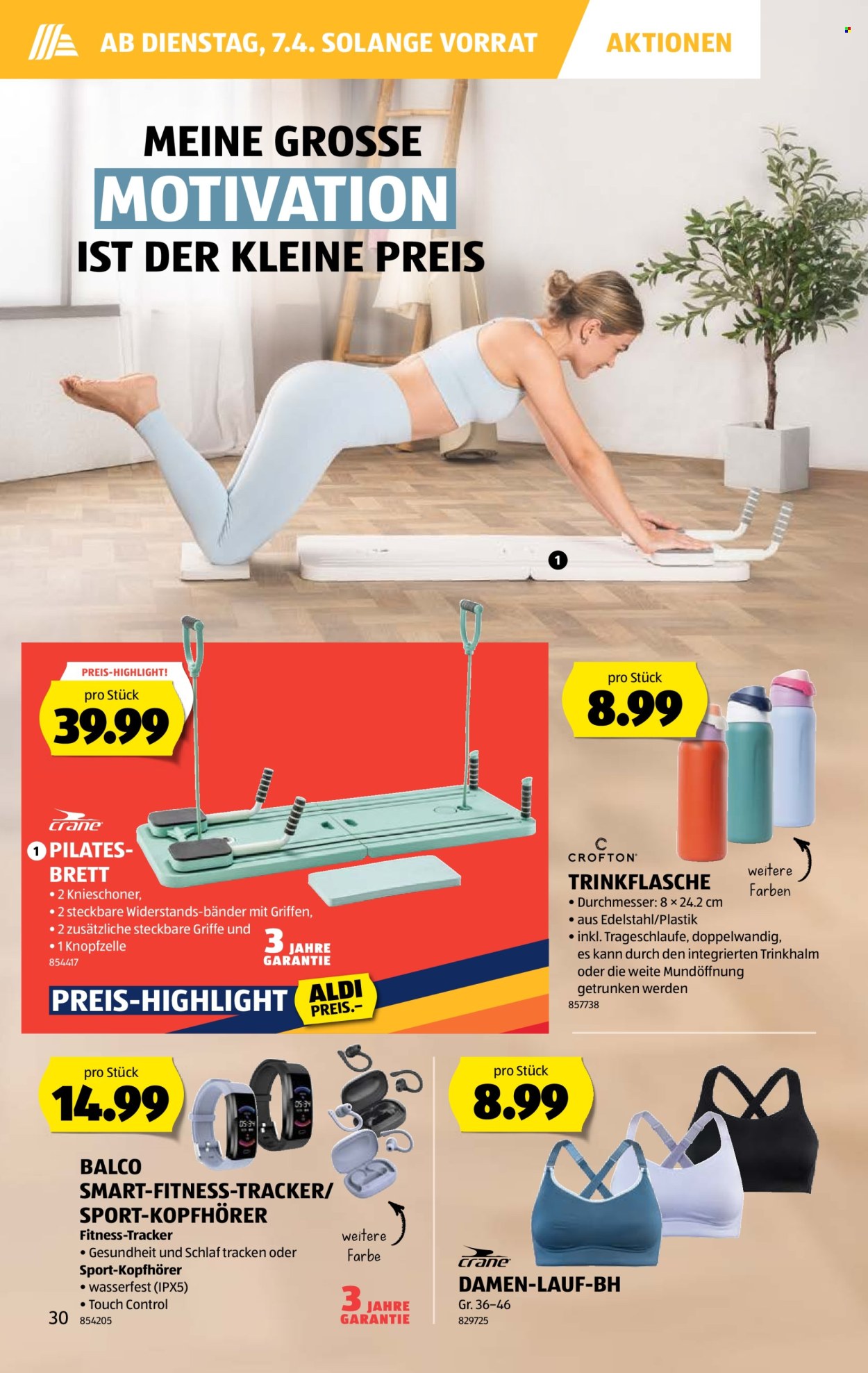 Catalogue Aldi - 2.4.2026 - 8.4.2026. Page 30. Page 30