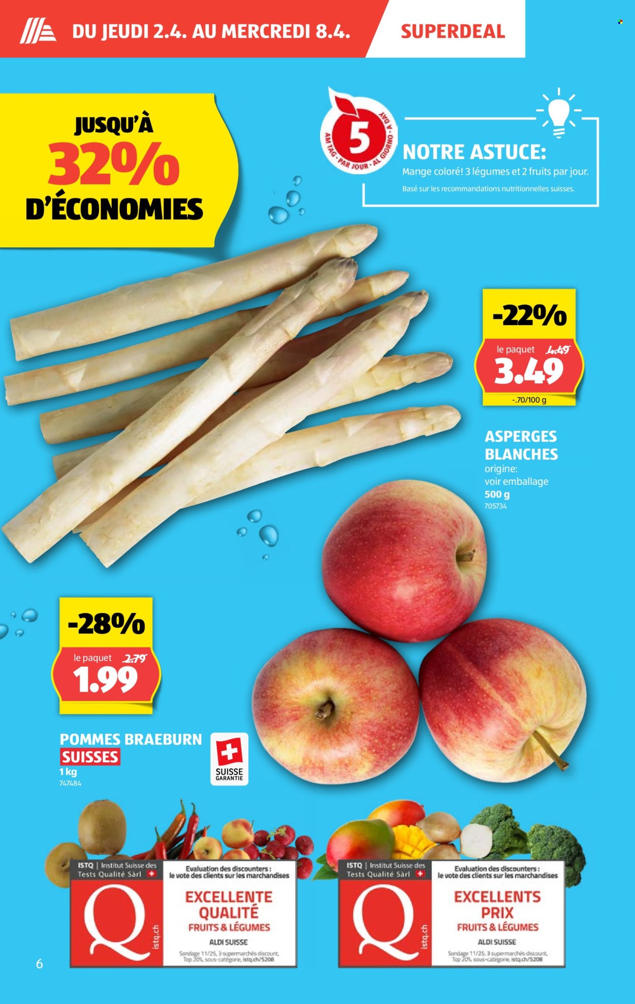 Catalogue Aldi - 2.4.2026 - 8.4.2026. Page 6. Page 6