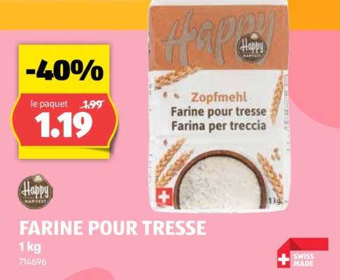 FARINE POUR TRESSE