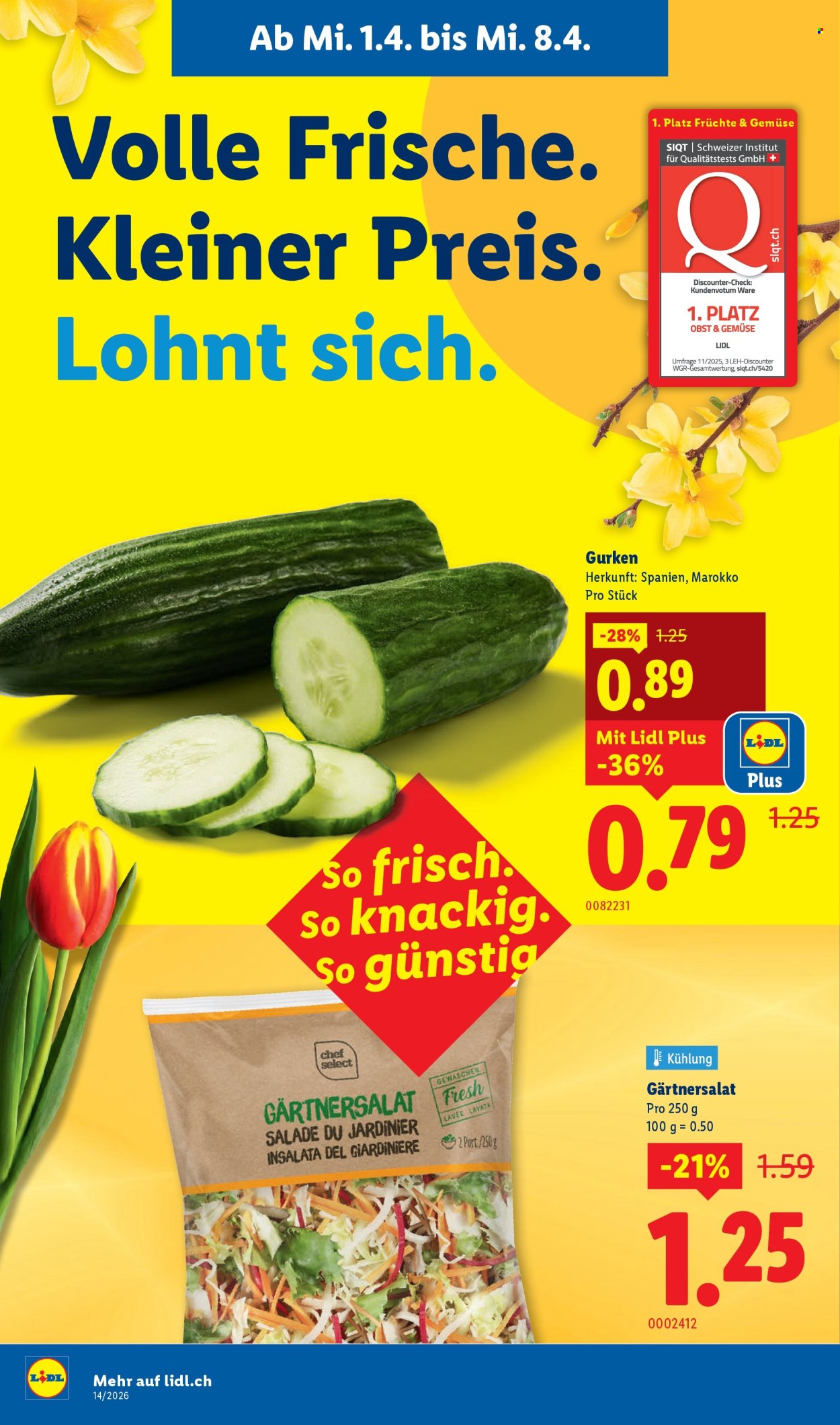 Catalogue Lidl - 1.4.2026 - 8.4.2026. Page 6. Page 6