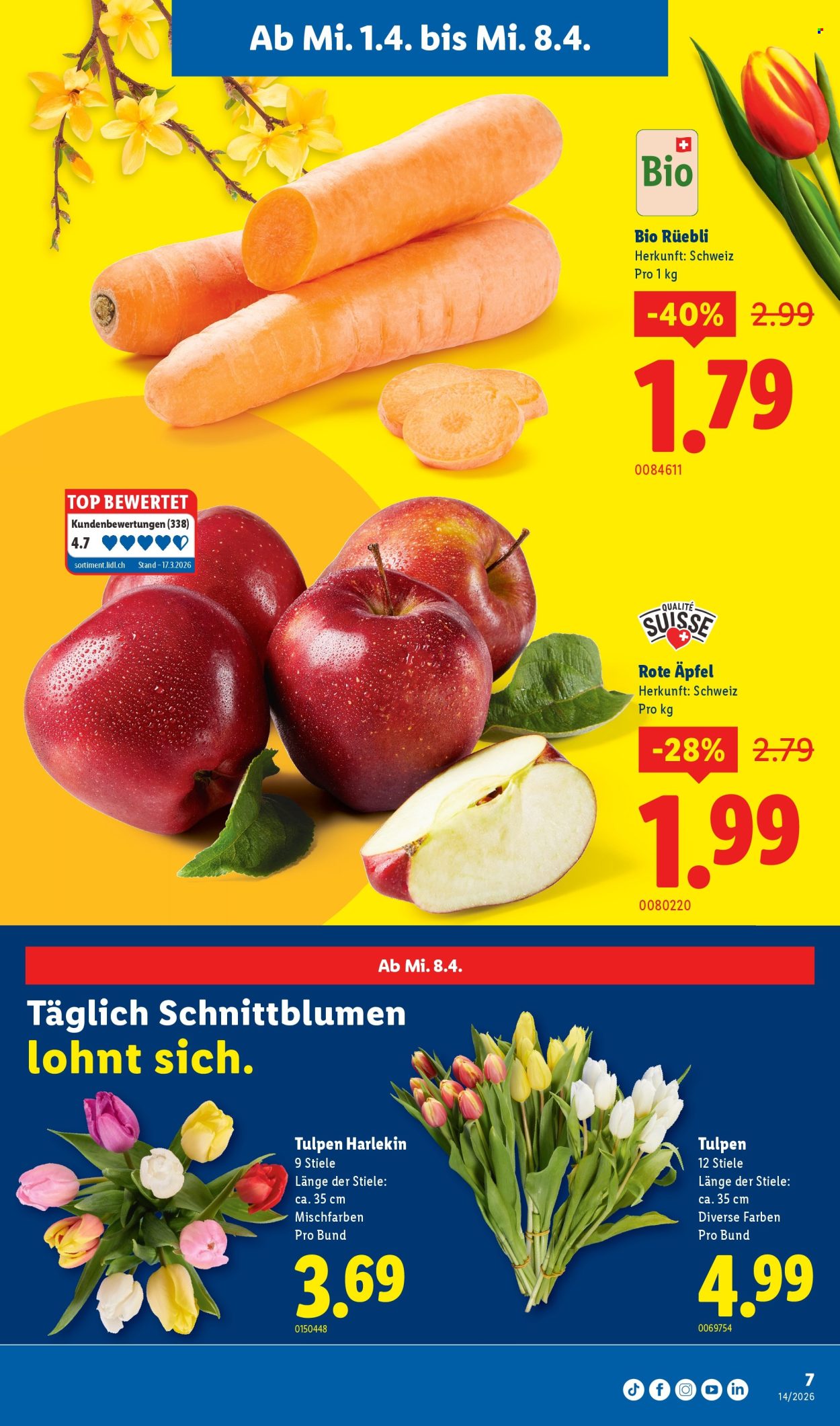 Catalogue Lidl - 1.4.2026 - 8.4.2026. Page 7. Page 7
