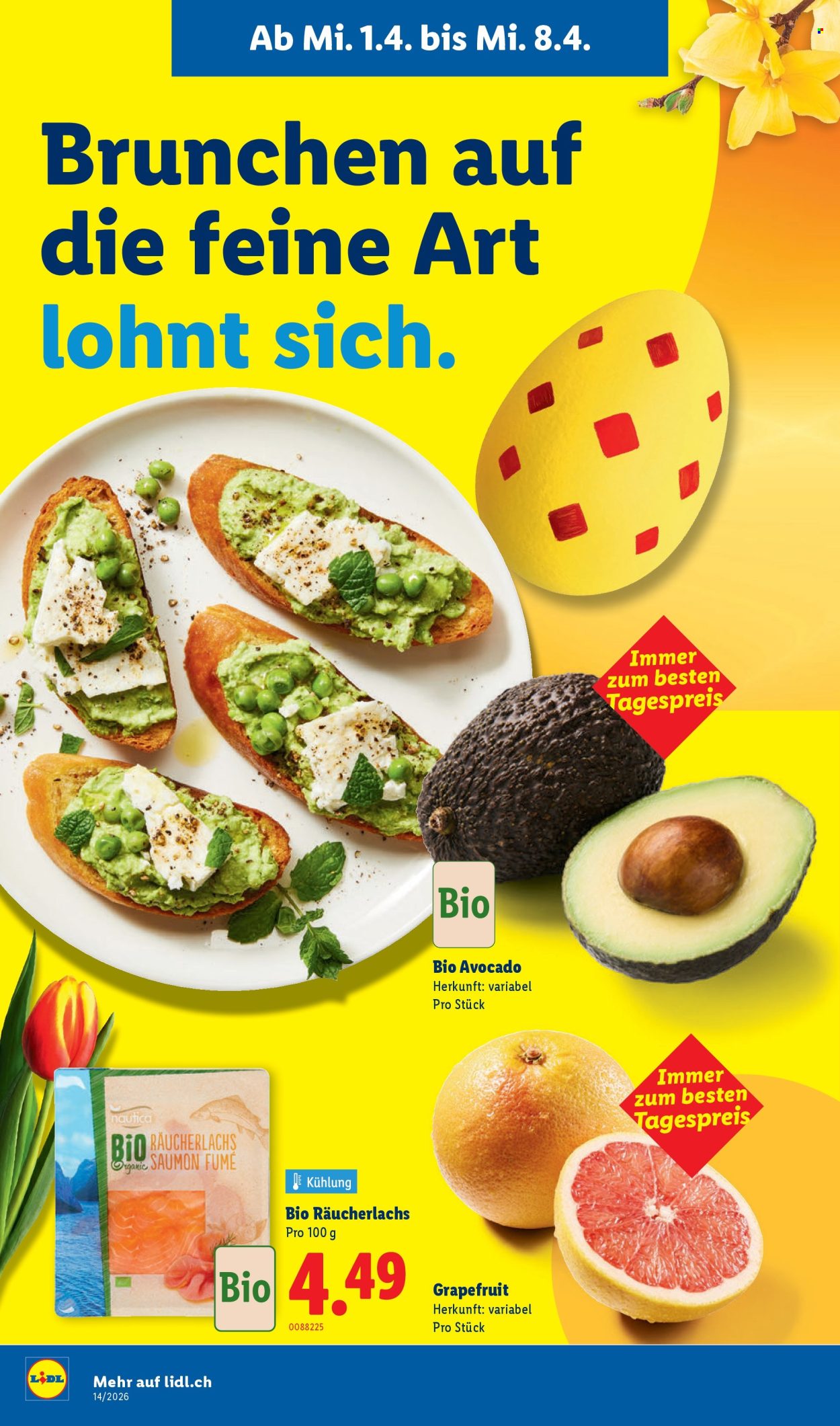 Catalogue Lidl - 1.4.2026 - 8.4.2026. Page 14. Page 14