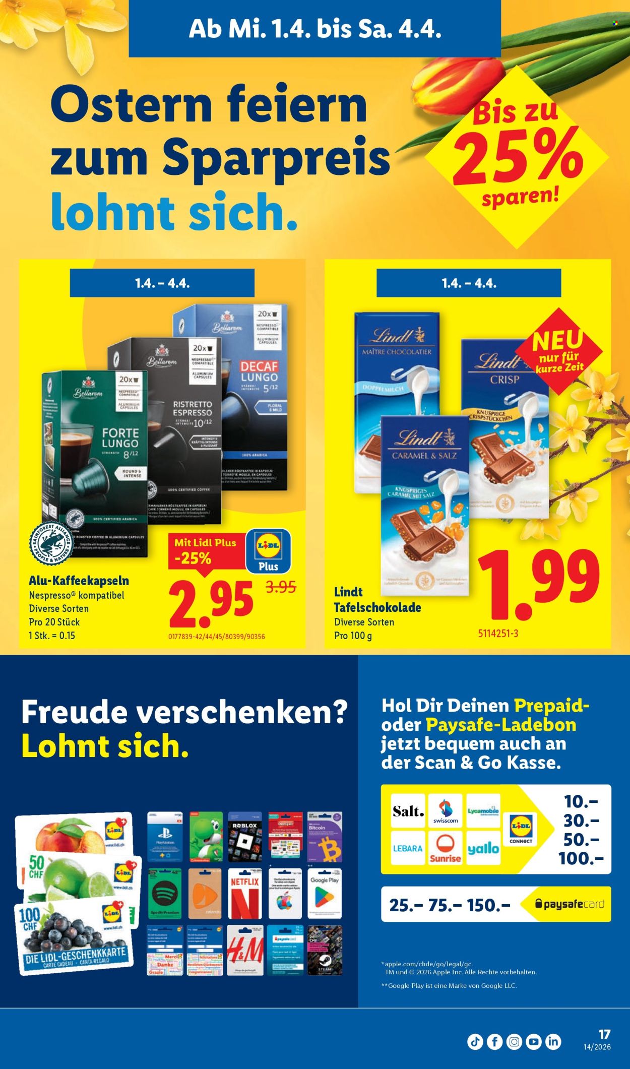 Catalogue Lidl - 1.4.2026 - 8.4.2026. Page 17. Page 17