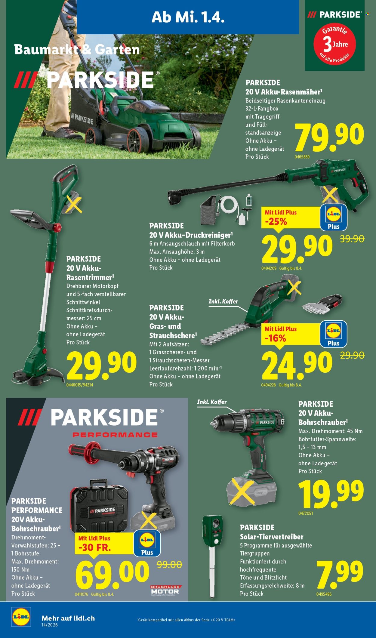 Catalogue Lidl - 1.4.2026 - 8.4.2026. Page 24. Page 24