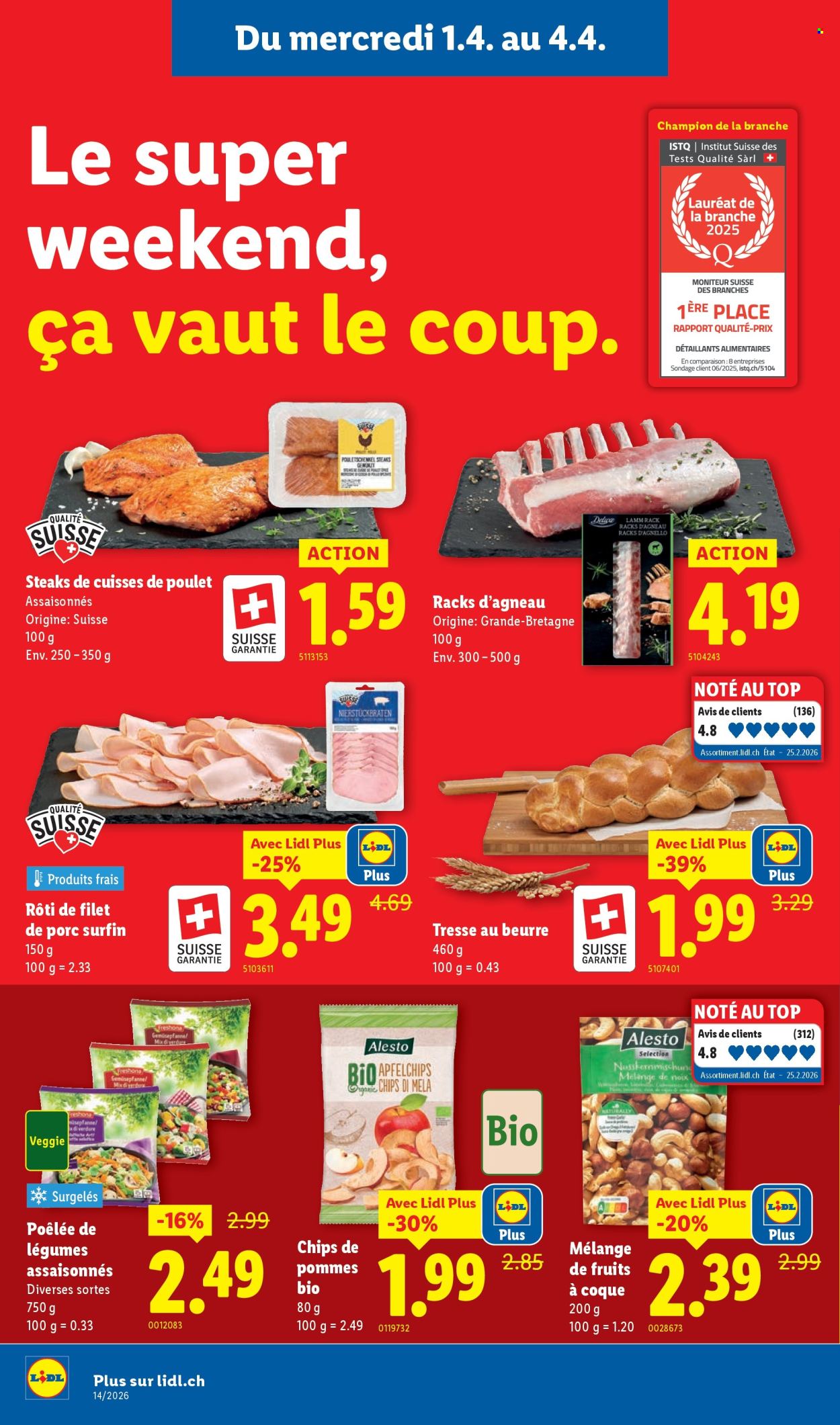 Catalogue Lidl - 1.4.2026 - 8.4.2026. Page 4. Page 4